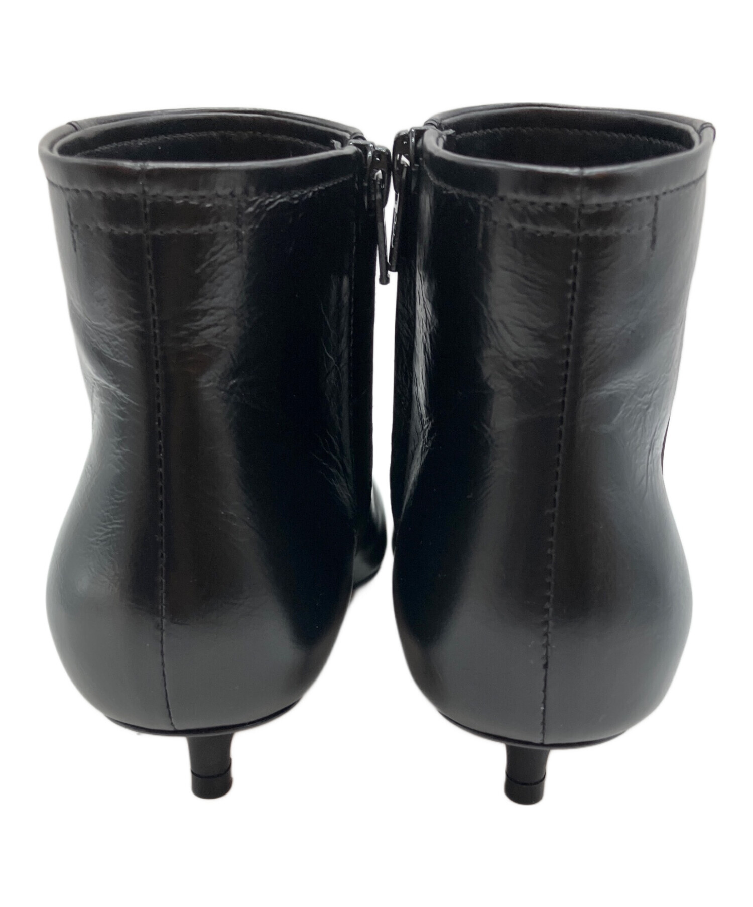 中古・古着通販】PELLICO (ペリーコ) ショートブーツ ブラック サイズ