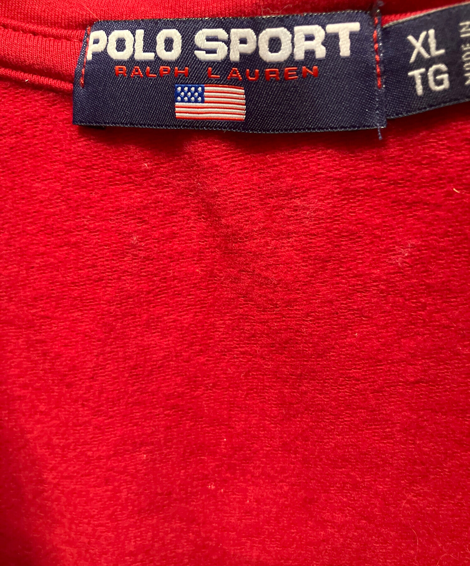 中古・古着通販】POLO SPORT (ポロスポーツ) 90sハーフジップ