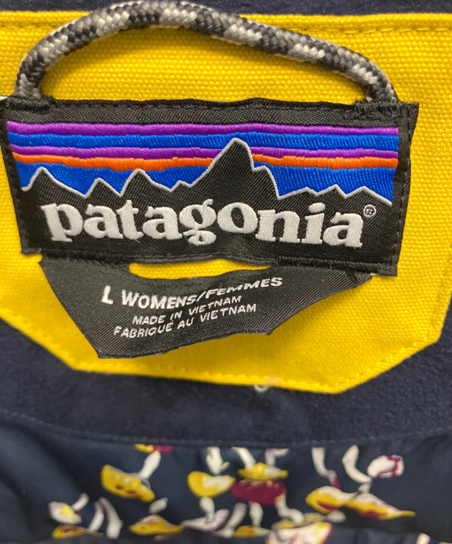 中古・古着通販】Patagonia (パタゴニア) ダウンベスト イエロー