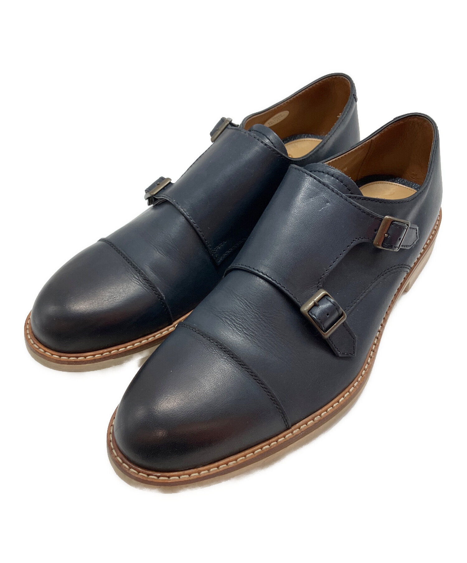 ★未使用！Paul Stuart ポール スチュアート ドレスシューズ 大塚製靴 中古・古着通販】Paul Stuart (ポールスチュアート) ダブルモンク