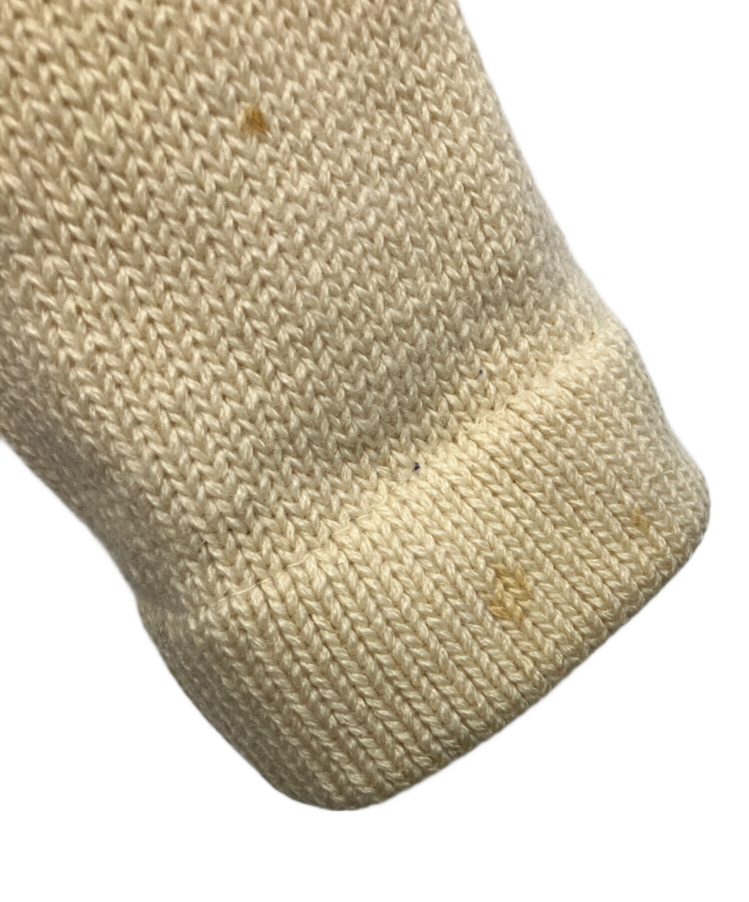 COMME des GARCONS HOMME カーディガン ベージュ Asymmetrical linen cardigan in beige - Comme Des Garcons Homme