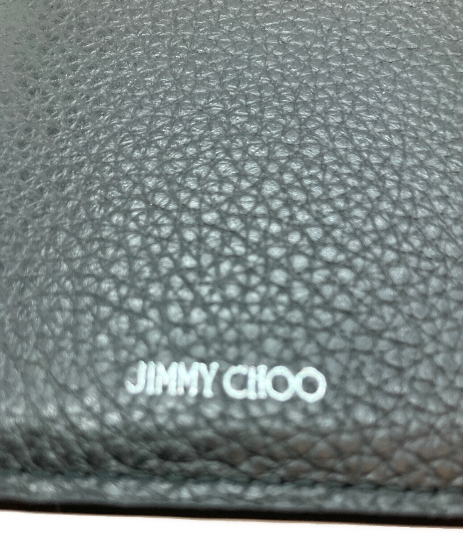 中古・古着通販】JIMMY CHOO (ジミーチュウ) スタッズ 長財布 ブラック