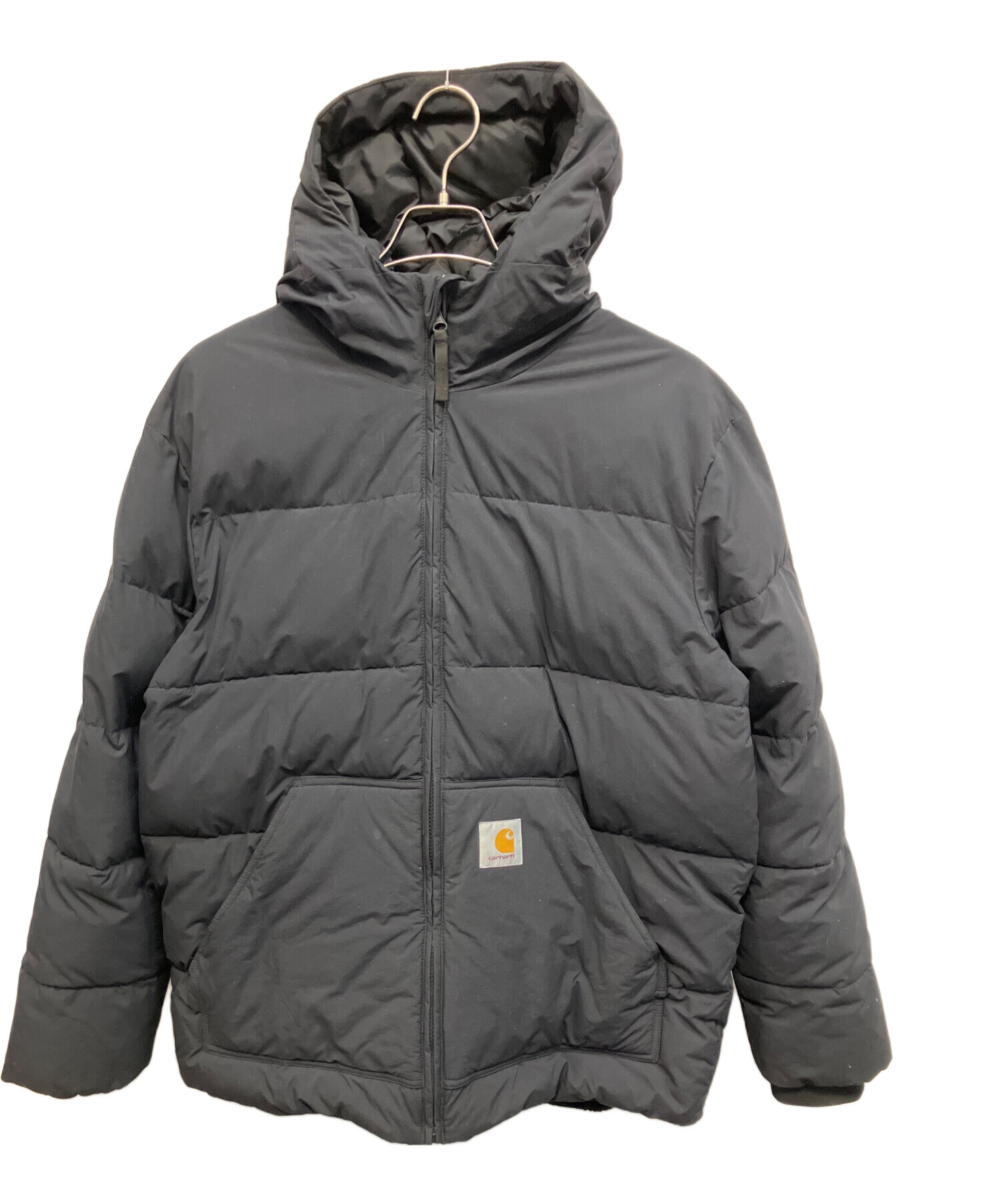 【k6205】USA古着00sカーハートコーデュラナイロン中綿ジャケットパーカー Carhartt（カーハート） 古着 00年代 アクティブジャケット 中綿入り