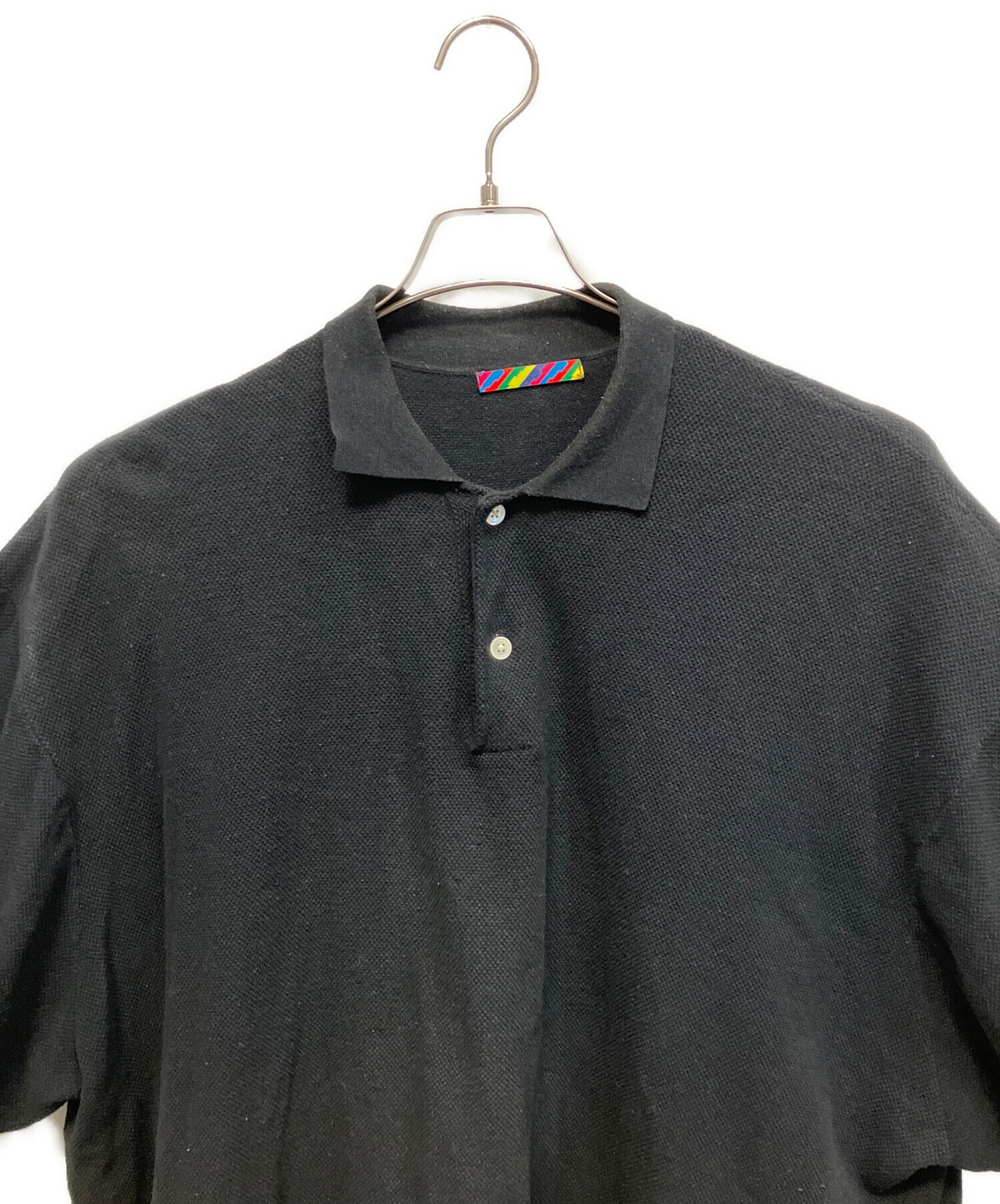 中古・古着通販】is-ness (イズネス) KNITTED BIG POLO ポロシャツ 