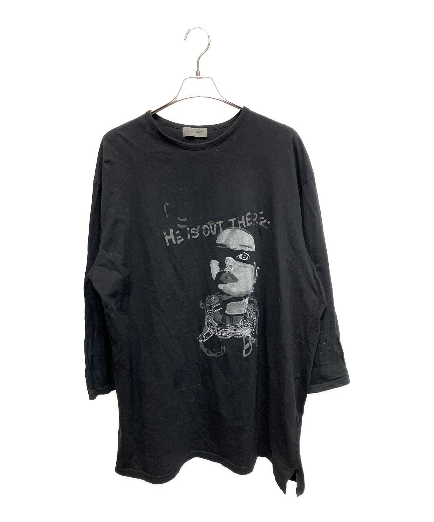Yohji Yamamoto 長袖カットソー ブラック　ヴィンテージ 中古・古着通販】YOHJI YAMAMOTO (ヨウジヤマモト) POUR HOMME 21SS HE
