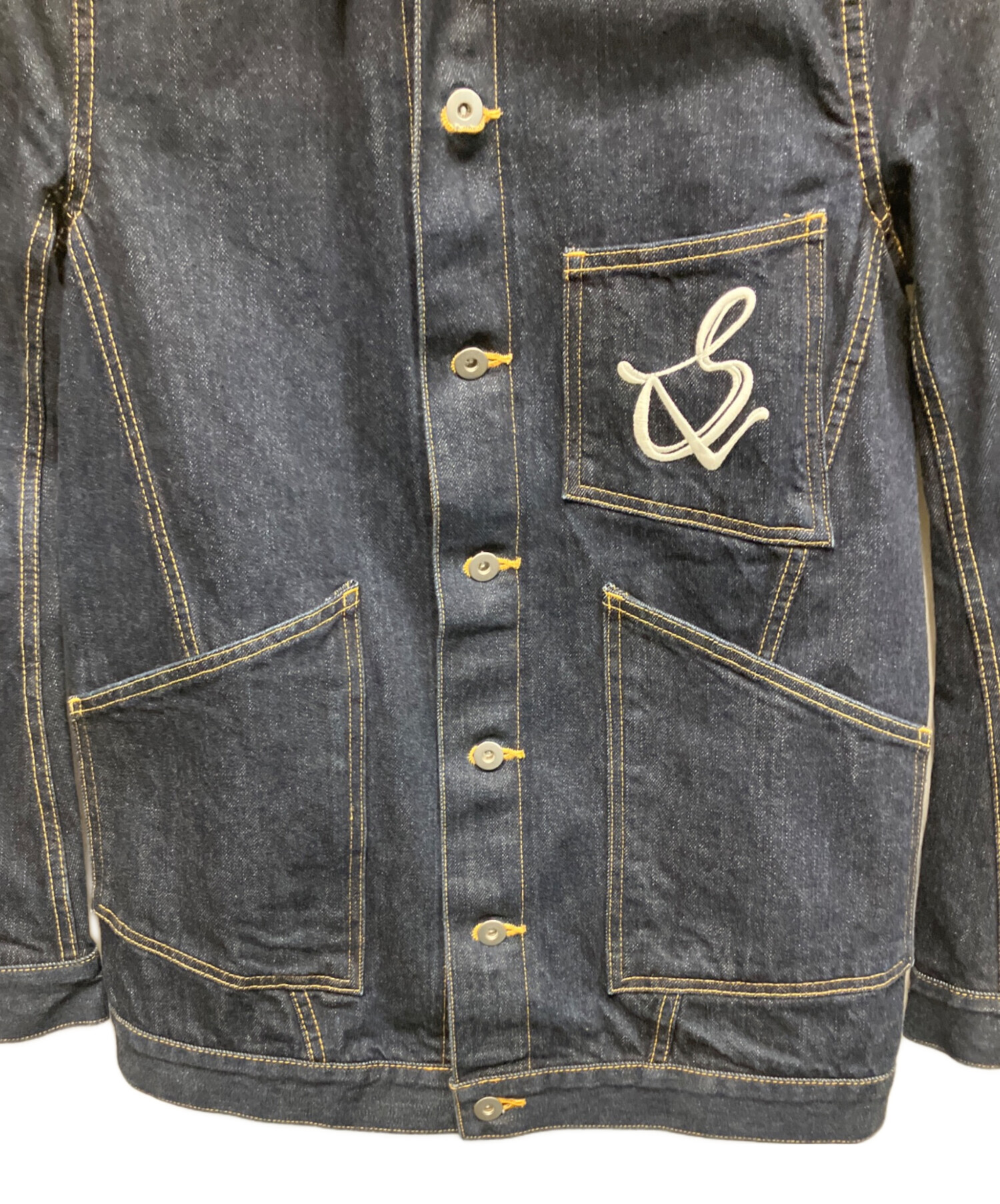 中古・古着通販】sulvam (サルバム) デニムジャケット インディゴ