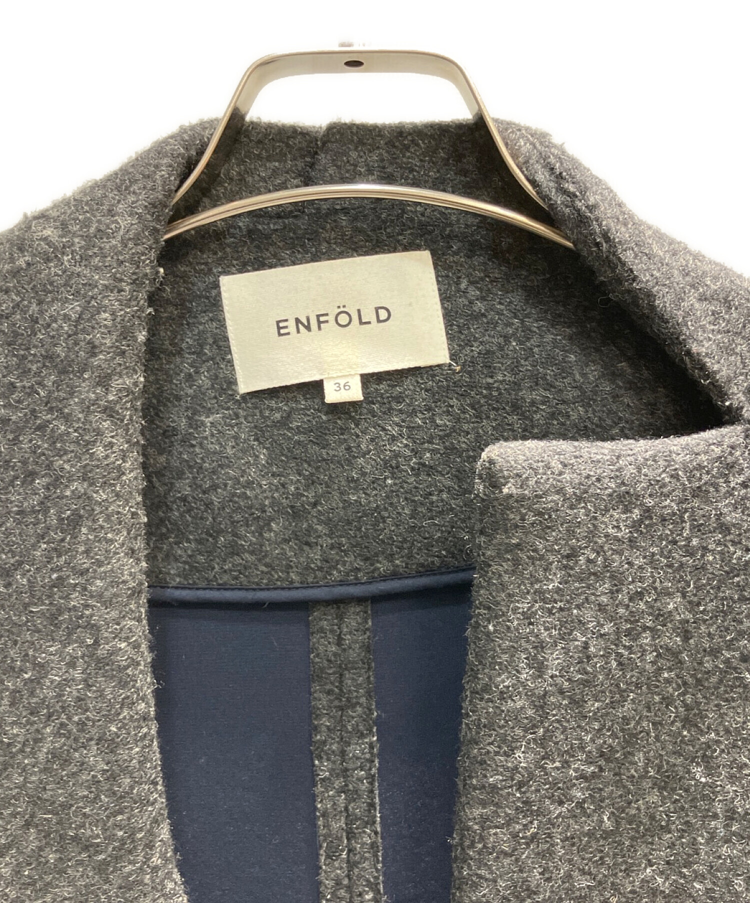 中古・古着通販】ENFOLD (エンフォルド) ウールポンディング