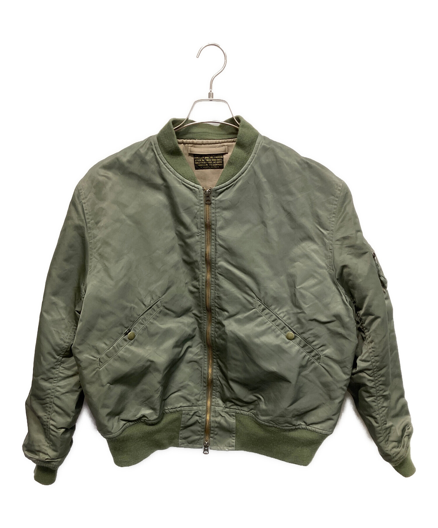中古・古着通販】STAMMBAUM (シュタンバウム) MA-1ジャケット 中古・古着通販】STAMMBAUM (シュタンバウム) MA-1ジャケット