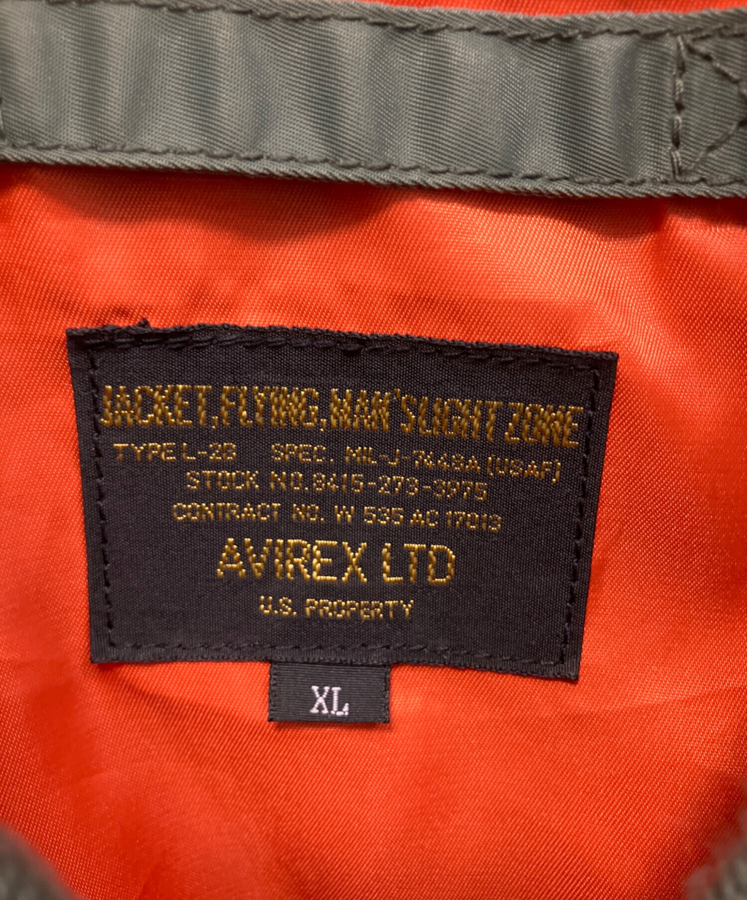 中古・古着通販】AVIREX (アヴィレックス) ブルーエンジェルス L-2B