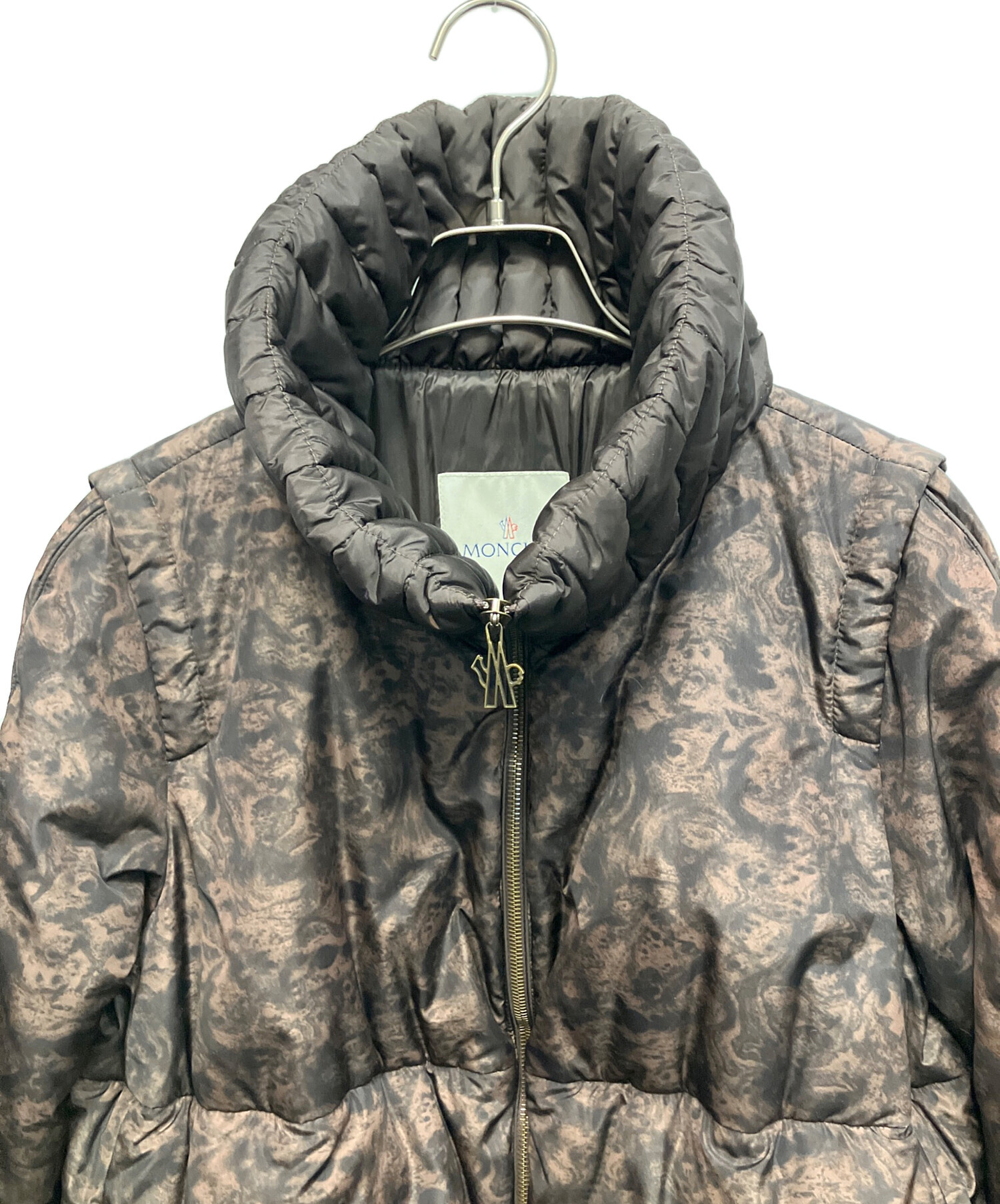 中古・古着通販】MONCLER (モンクレール) ダウンジャケット ブラウン