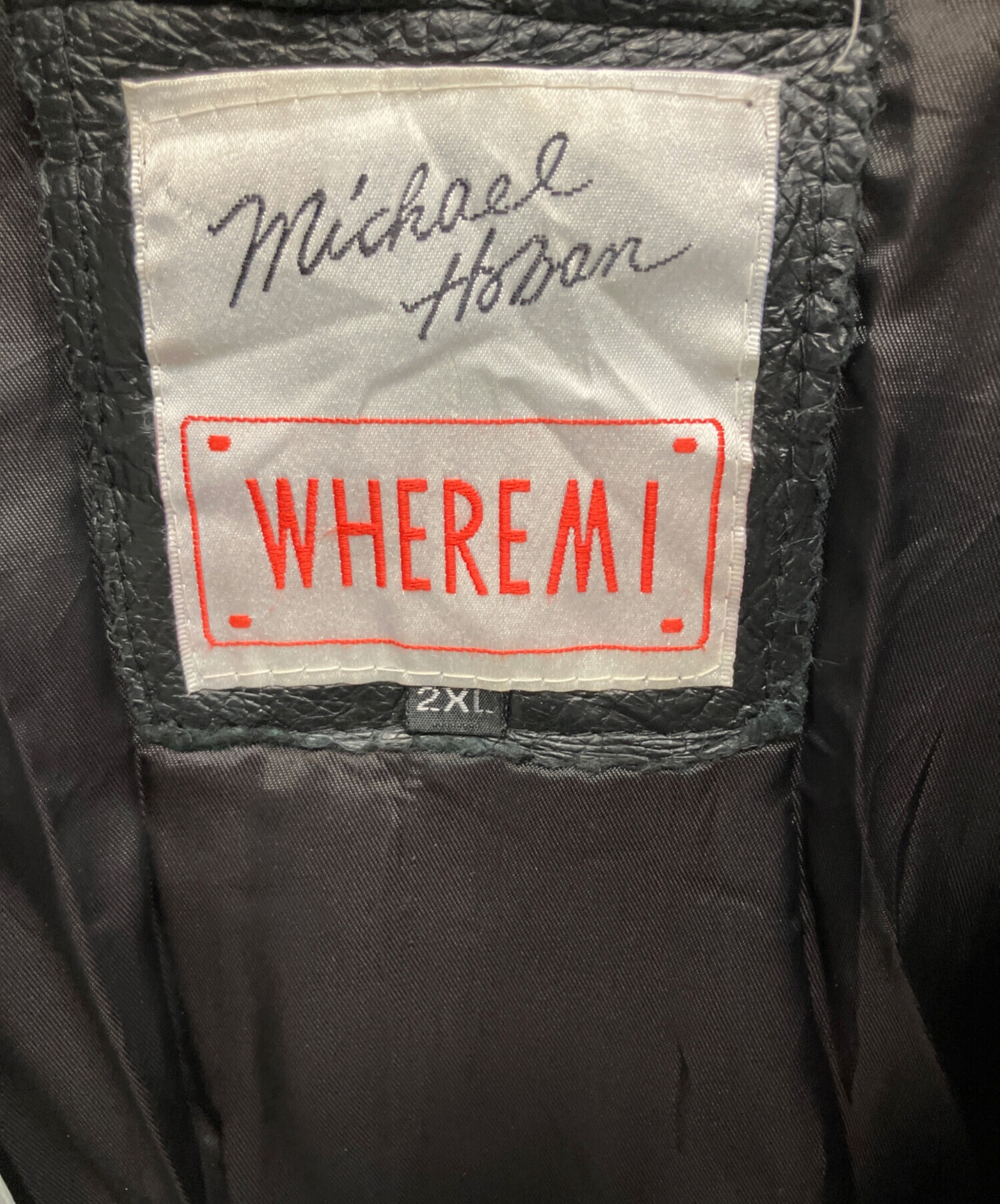 中古・古着通販】MICHAEL HOBAN (マイケルホーバン) レザージャケット 