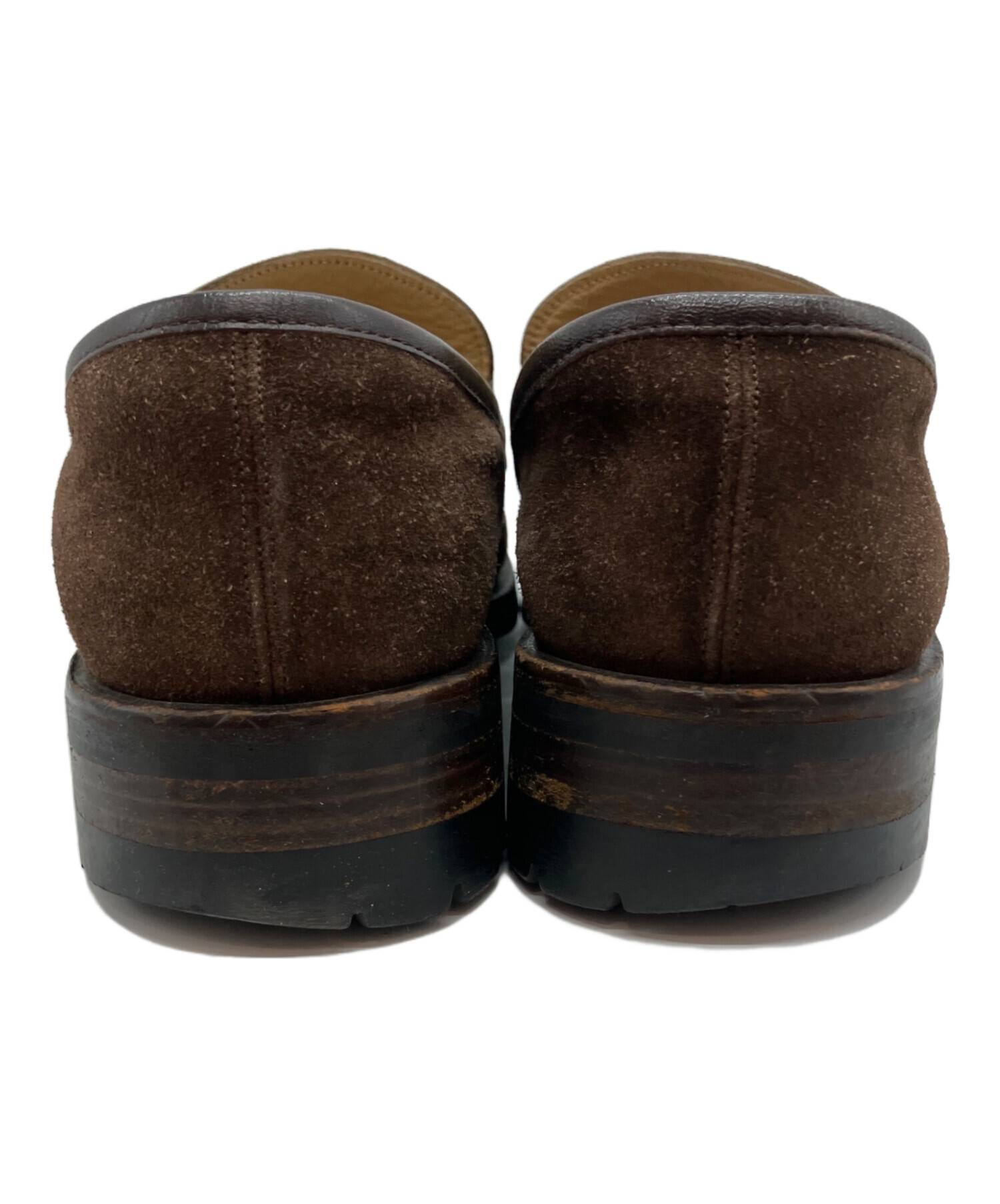 中古・古着通販】GUCCI (グッチ) ホースビットローファー ブラウン 