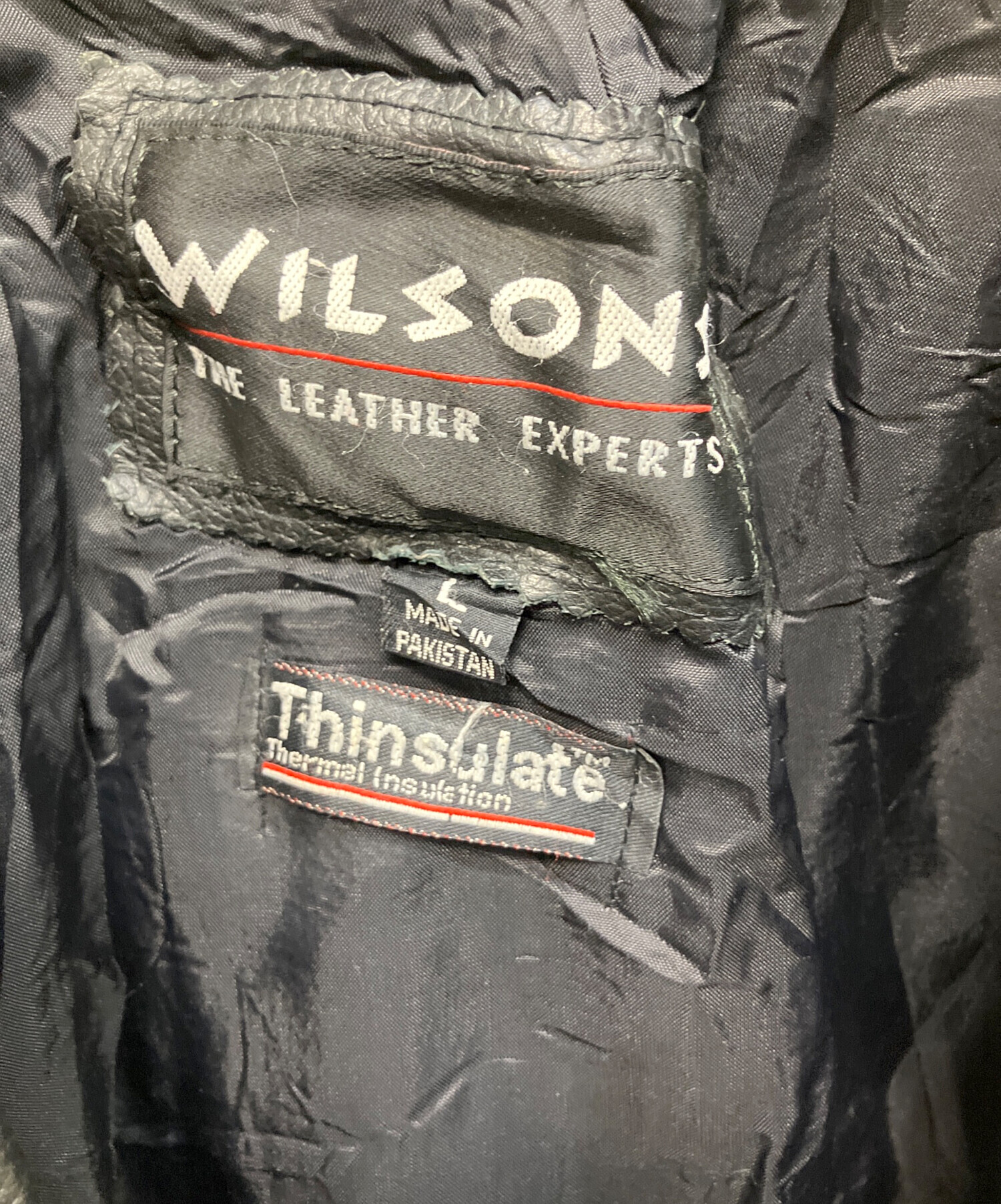 中古・古着通販】wilsons leather (ウィルソンズレザー) ダブル