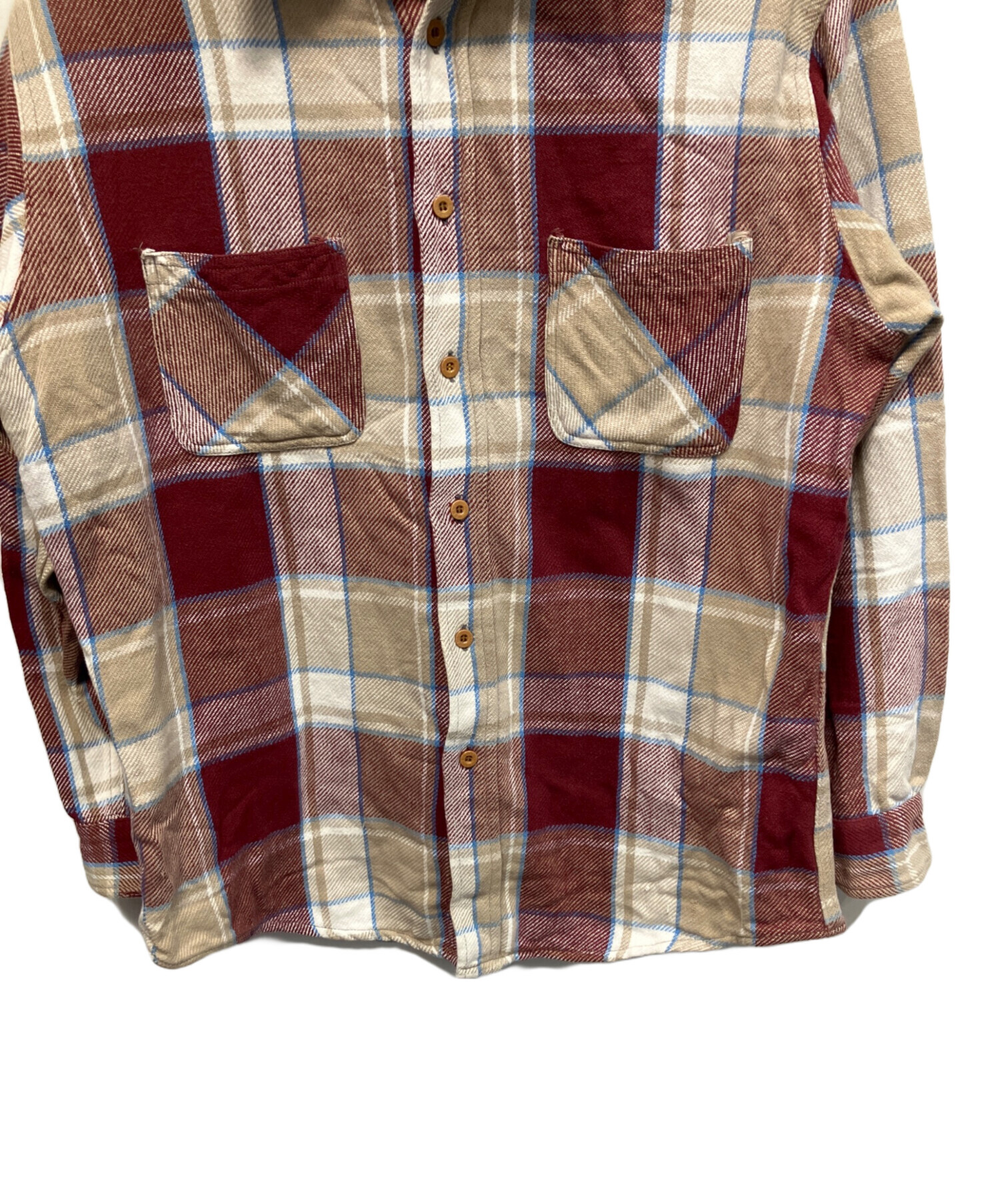 中古・古着通販】big mac (ビッグマック) チェック ネルシャツ 長袖