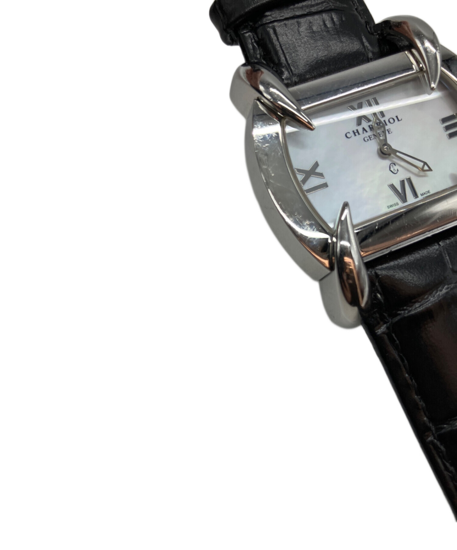 中古・古着通販】CHARRIOL (シャリオール) クォーツ レザーベルト