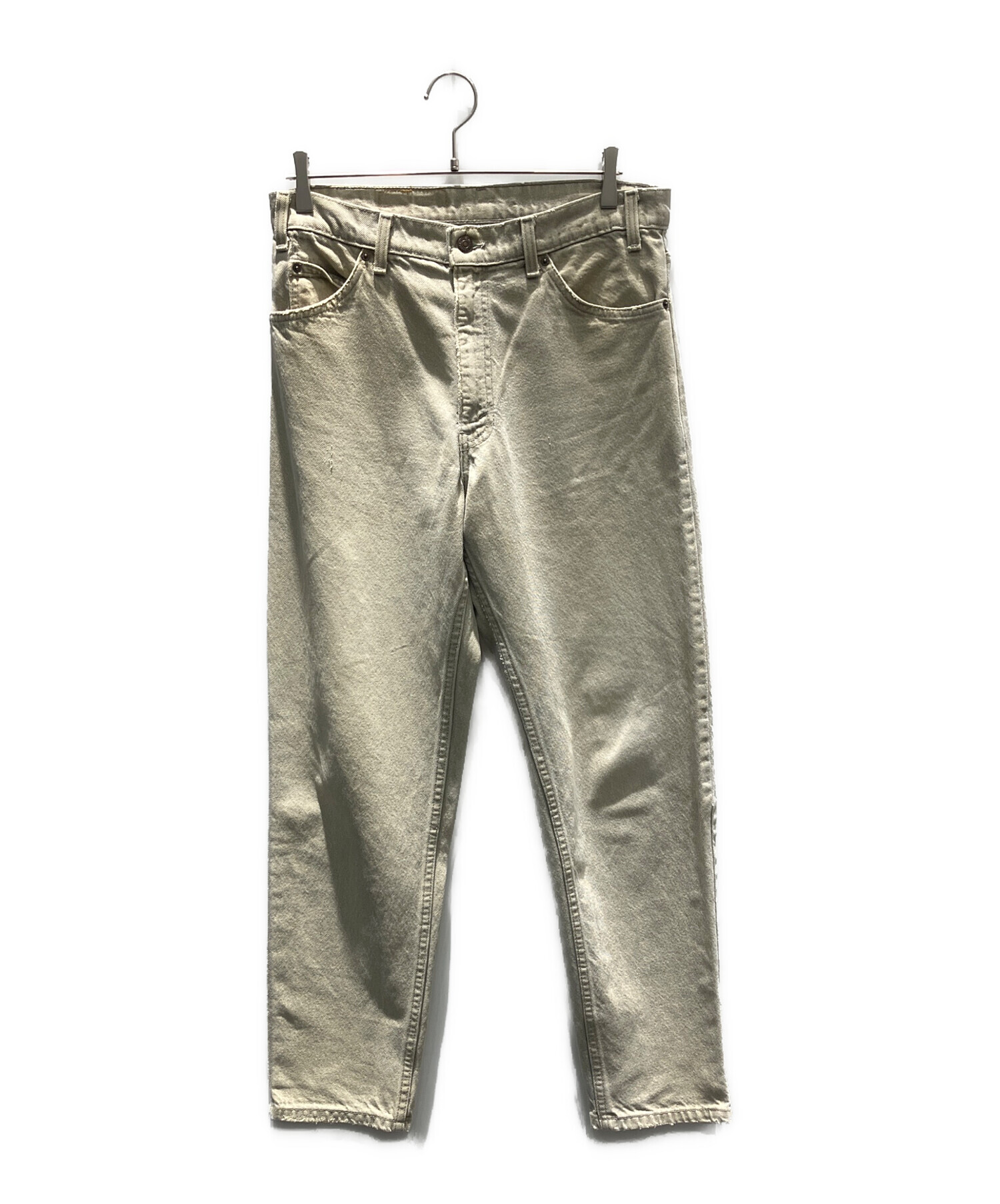 中古・古着通販】LEVI'S (リーバイス) 80-90s デニムパンツ ベージュ