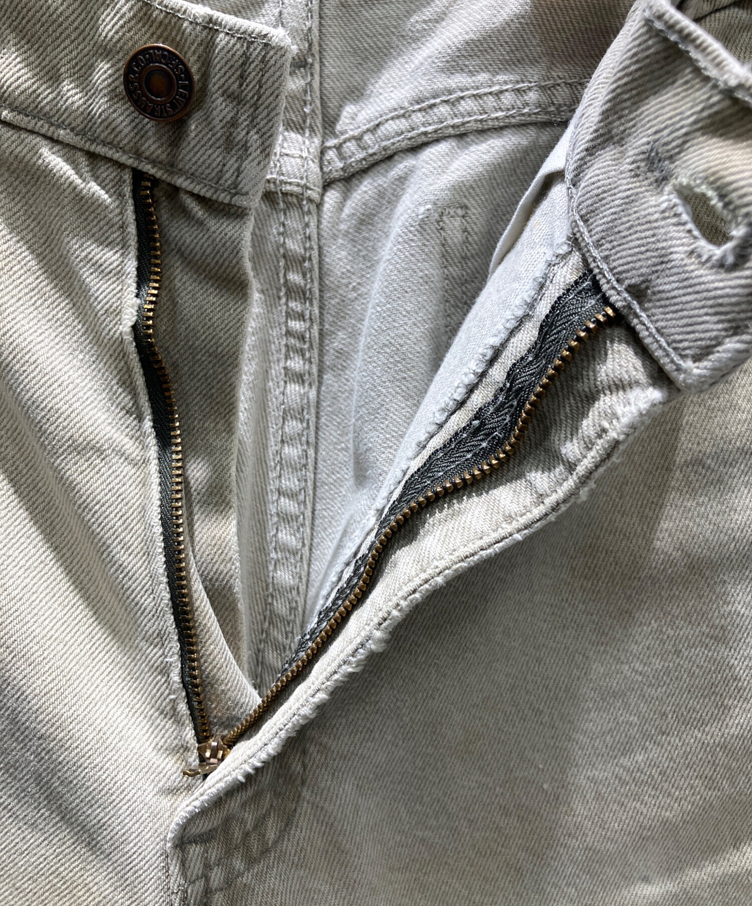 中古・古着通販】LEVI'S (リーバイス) 80-90s デニムパンツ ベージュ