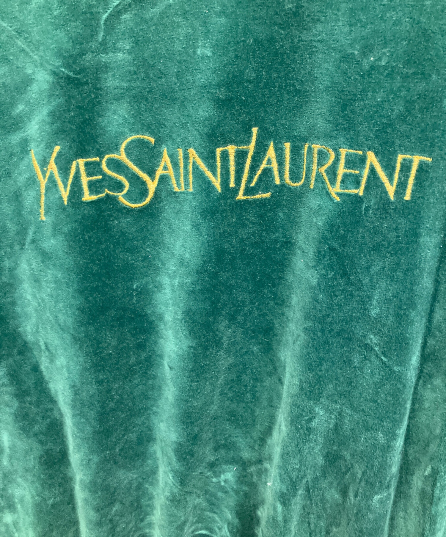 中古・古着通販】Yves Saint Laurent (イヴサンローラン) ベロア ロゴ
