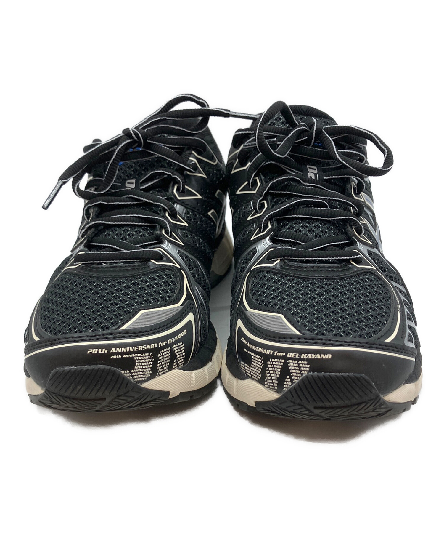 中古・古着通販】asics (アシックス) GEL-KAYANO 20 ブラック×ブルー