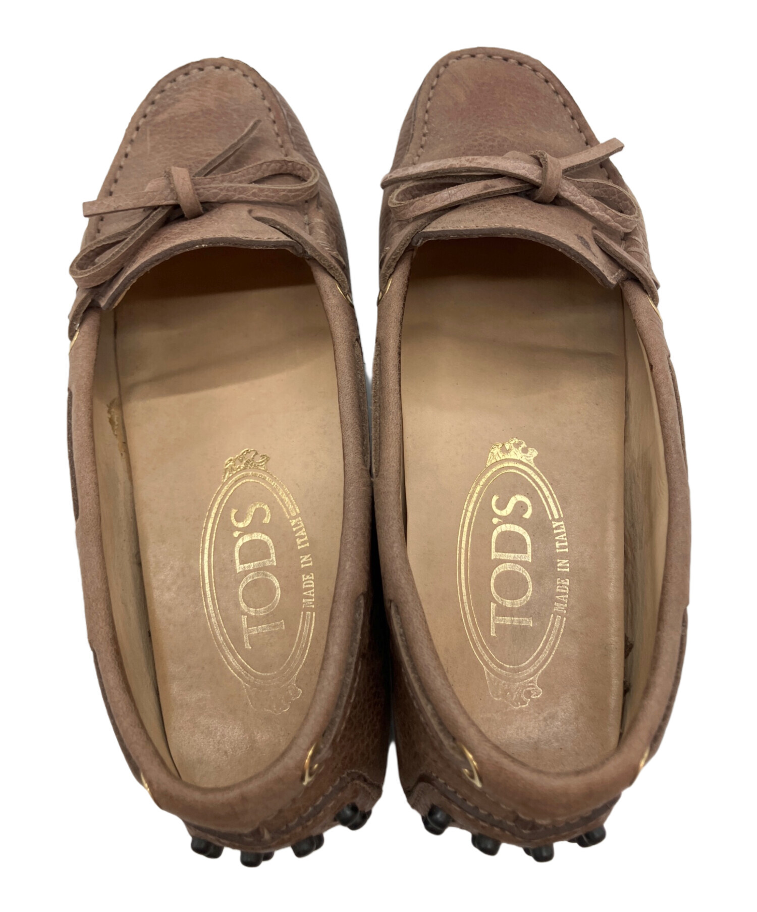 中古・古着通販】TOD'S (トッズ) ドライビングシューズ ブラウン