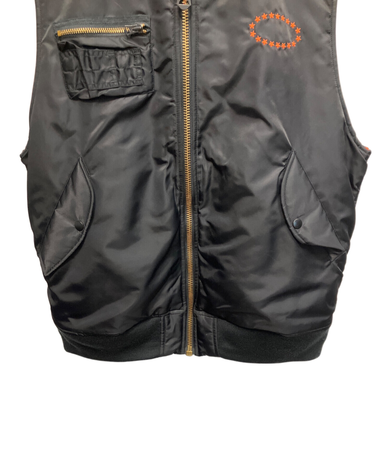 中古・古着通販】AFB (エーエフビー) PEACE MA-1 VEST 中綿ベスト