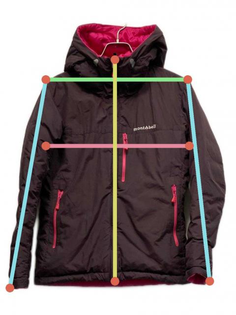 中古・古着通販】mont-bell (モンベル) コロラドパーカ パープル