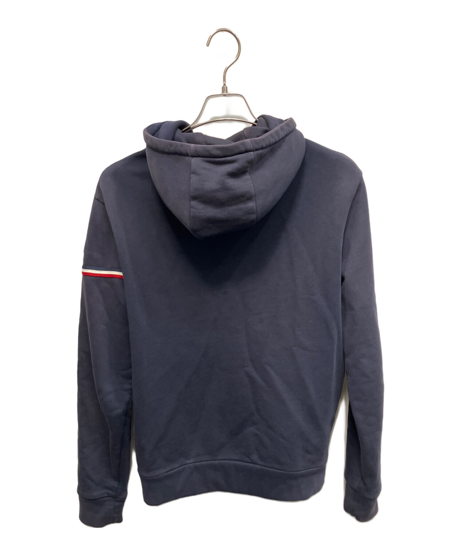 中古・古着通販】MONCLER (モンクレール) ジップパーカー ネイビー 