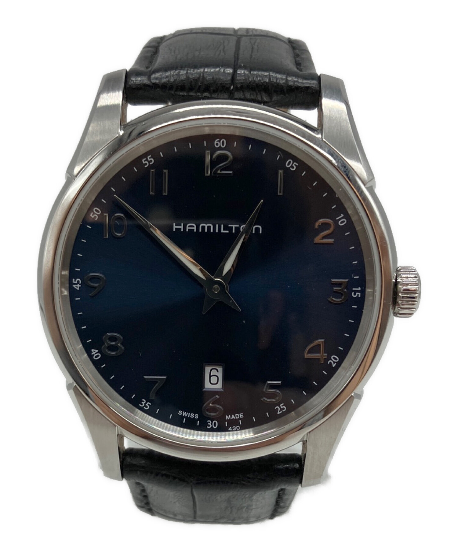 N【500円スタート】HAMILTON ハミルトン H385111 クオーツ 腕時計 不動 