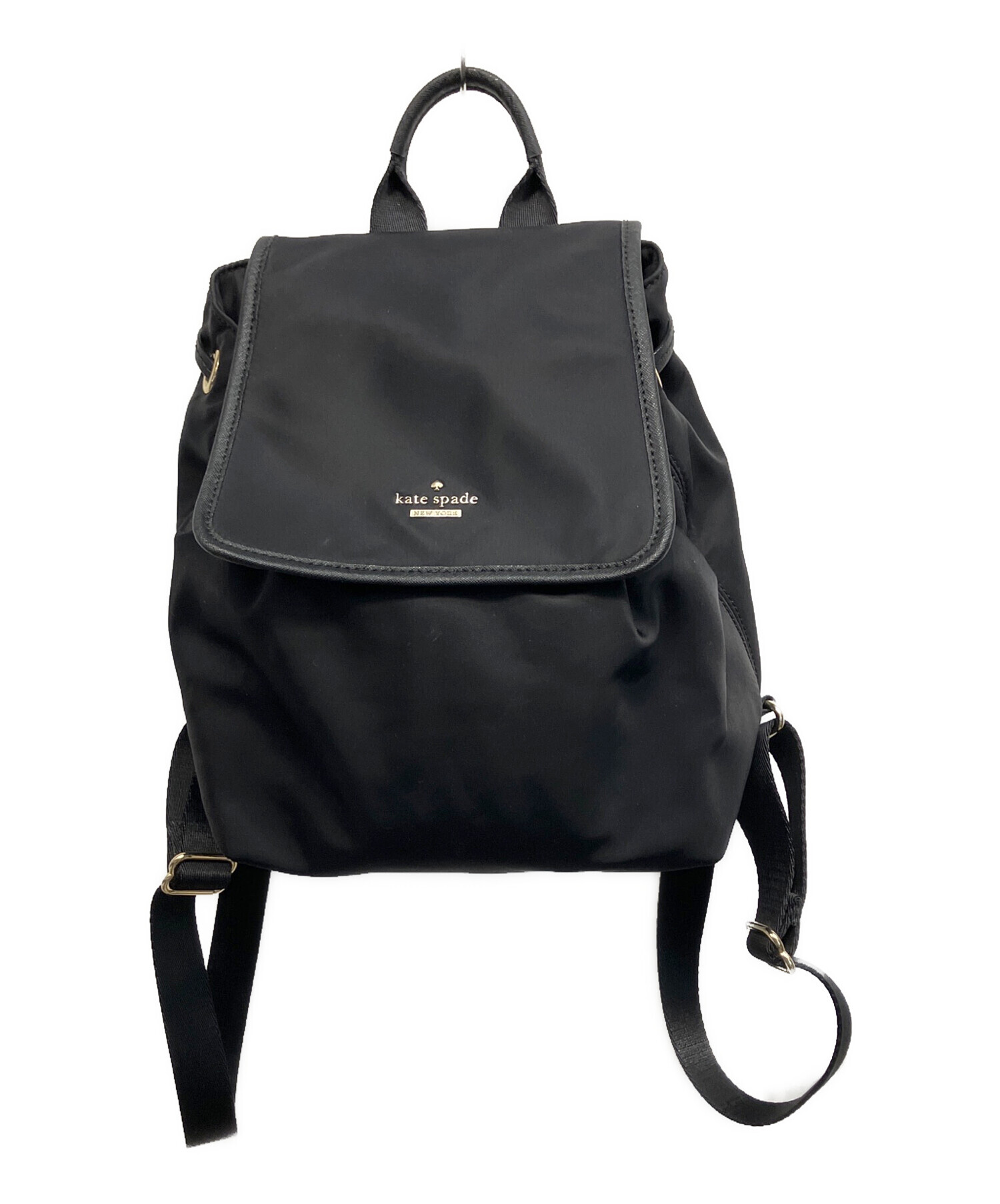 中古・古着通販】Kate Spade (ケイトスペード) リュック ブラック