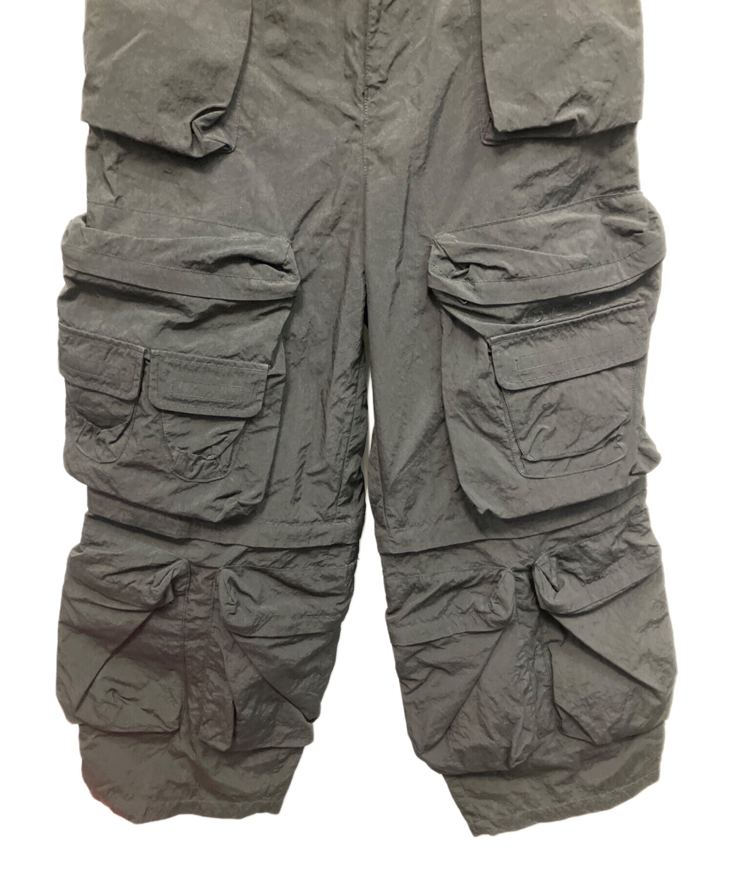 diesel P-Staind 2WAY ナイロン カーゴパンツ ワイドパンツ 中古・古着通販】DIESEL (ディーゼル) P-STAIND ナイロンカーゴパンツ