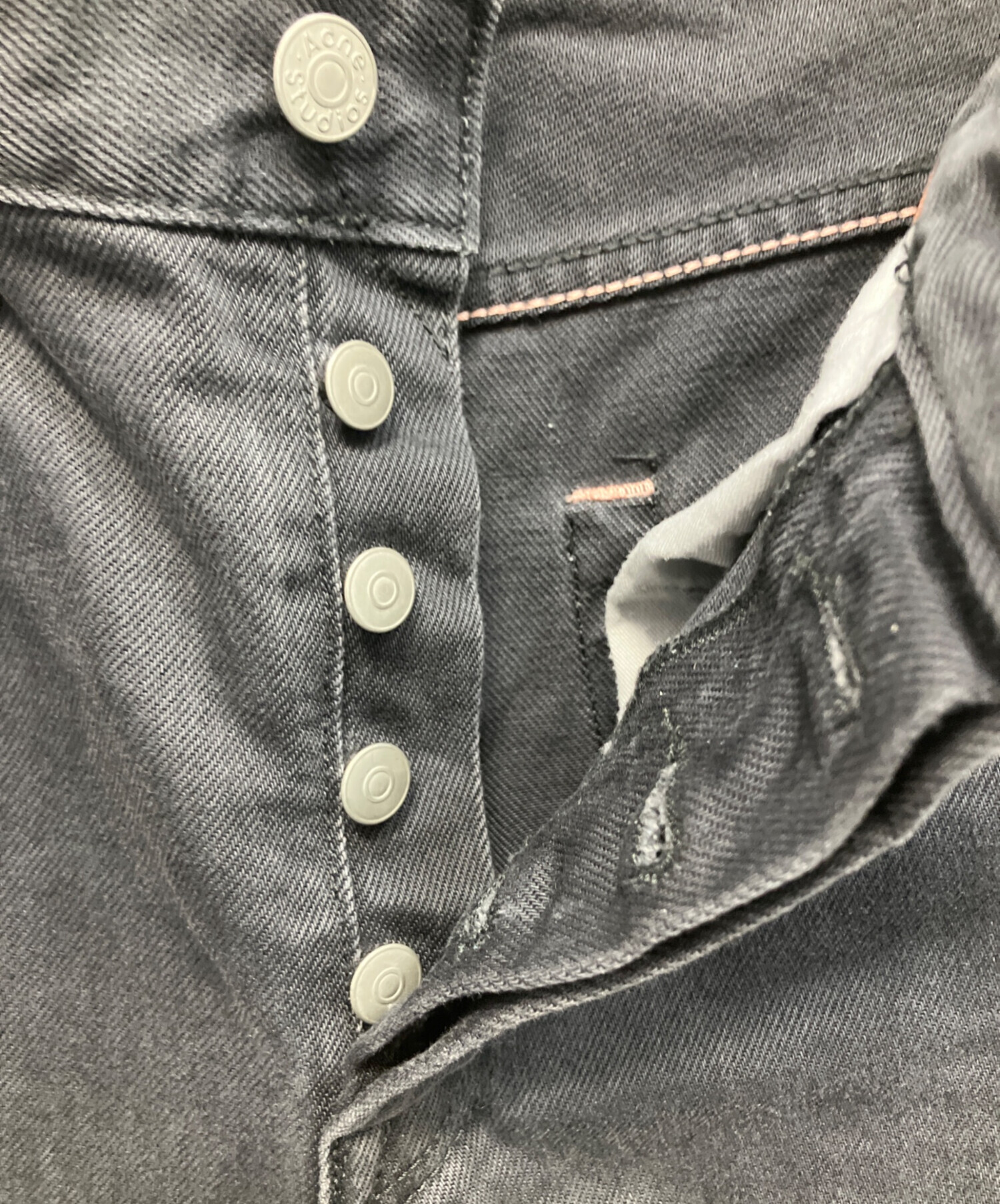 【美品】アクネ デニム フレア 1990 Washed Out Black 26 中古・古着通販】Acne studios (アクネ ストゥディオズ) Faded Black