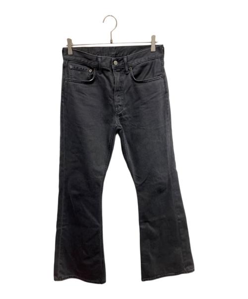【美品】アクネ デニム フレア 1990 Washed Out Black 26 中古・古着通販】Acne studios (アクネ ストゥディオズ) Faded Black