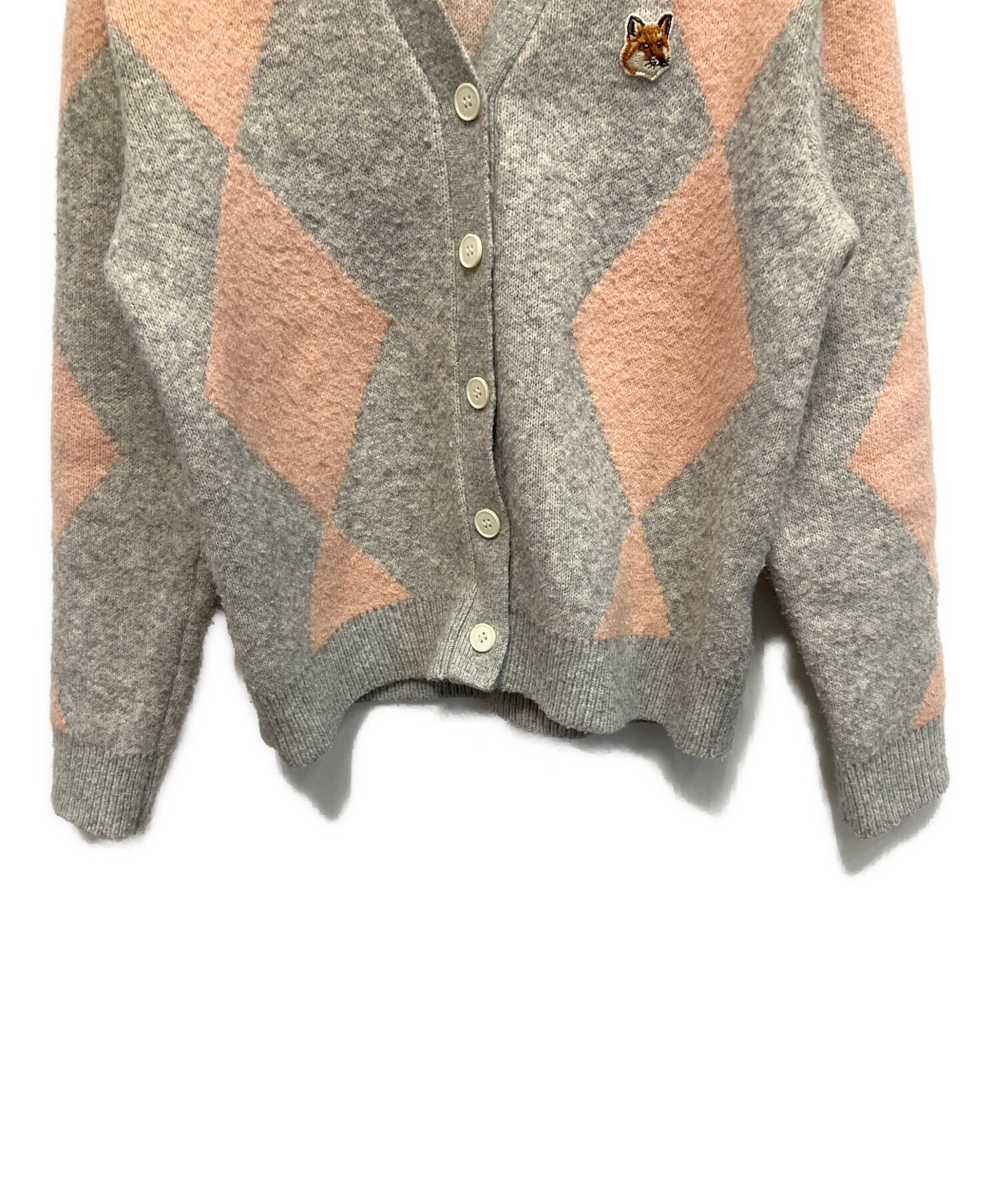 中古・古着通販】maison kitsune (メゾンキツネ) 薄手カーディガン 