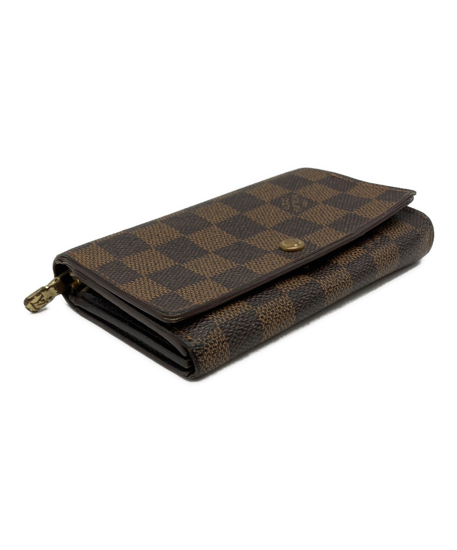 中古・古着通販】LOUIS VUITTON (ルイ ヴィトン) ダミエ 2つ折り財布