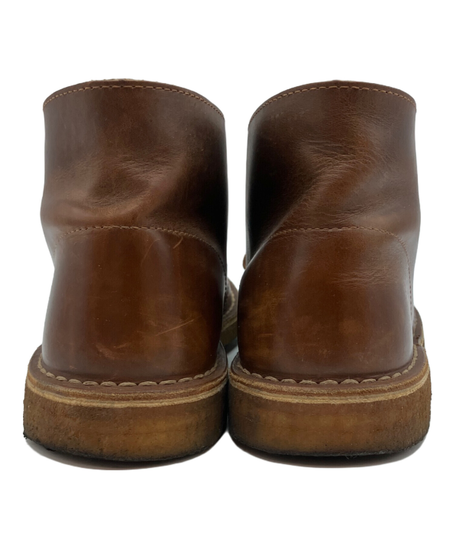 中古・古着通販】CLARKS (クラークス) デザートブーツ ブラウン サイズ