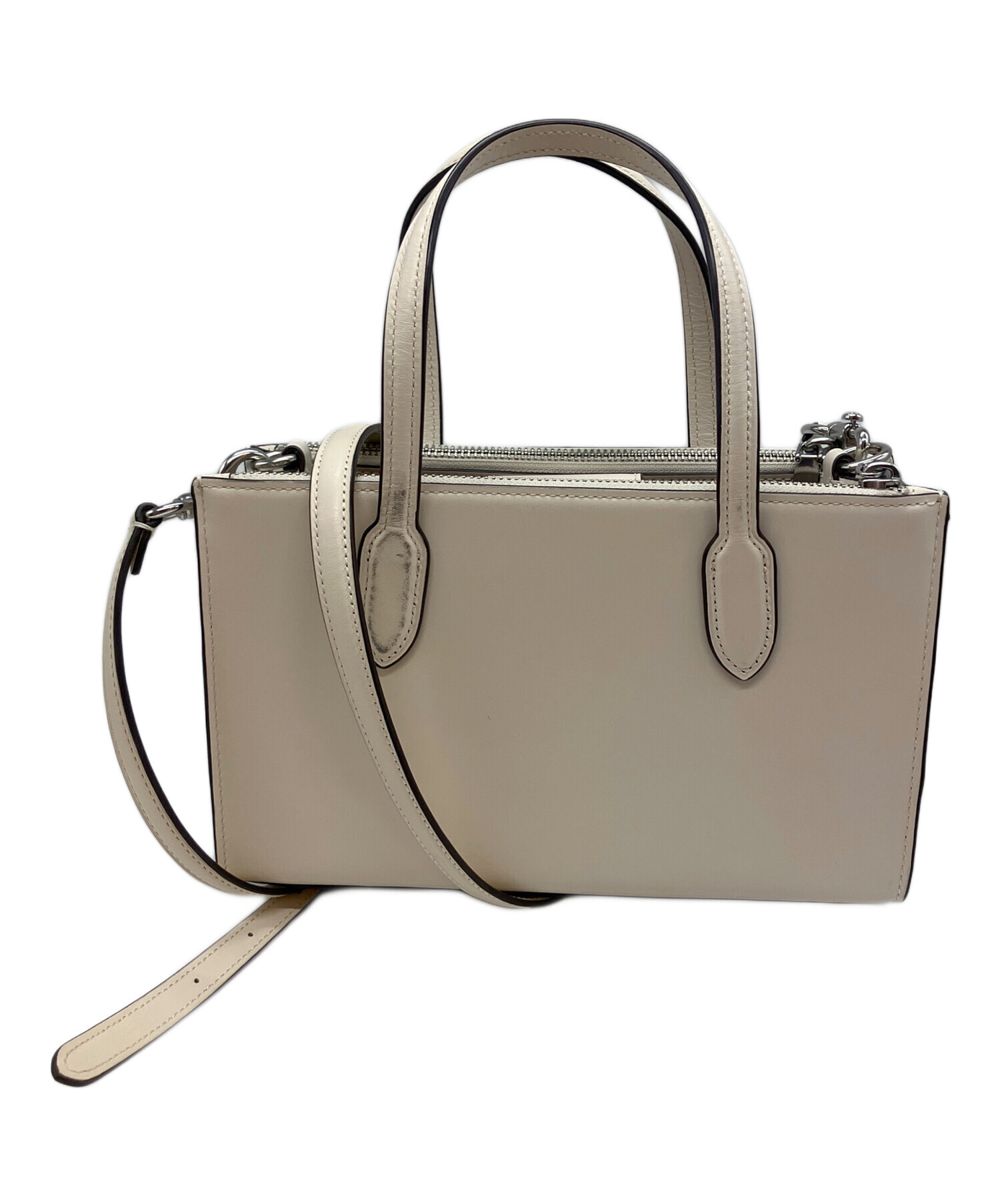 レディース COACH コーチ ニーナ スモール トート ホワイト