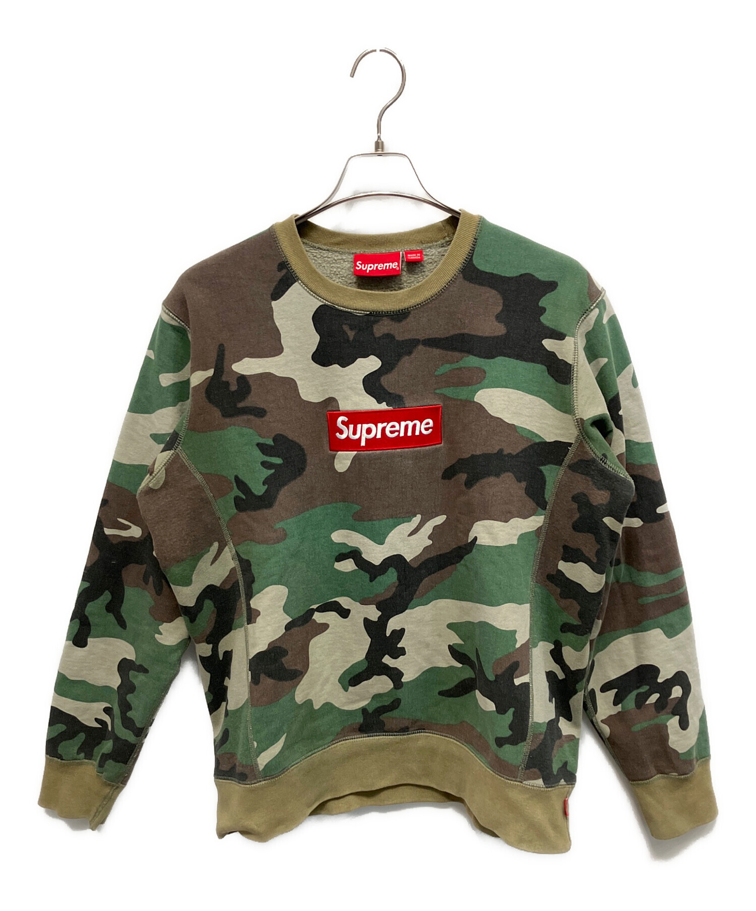 中古・古着通販】SUPREME (シュプリーム) 15AW Box Logo Crew Neck 