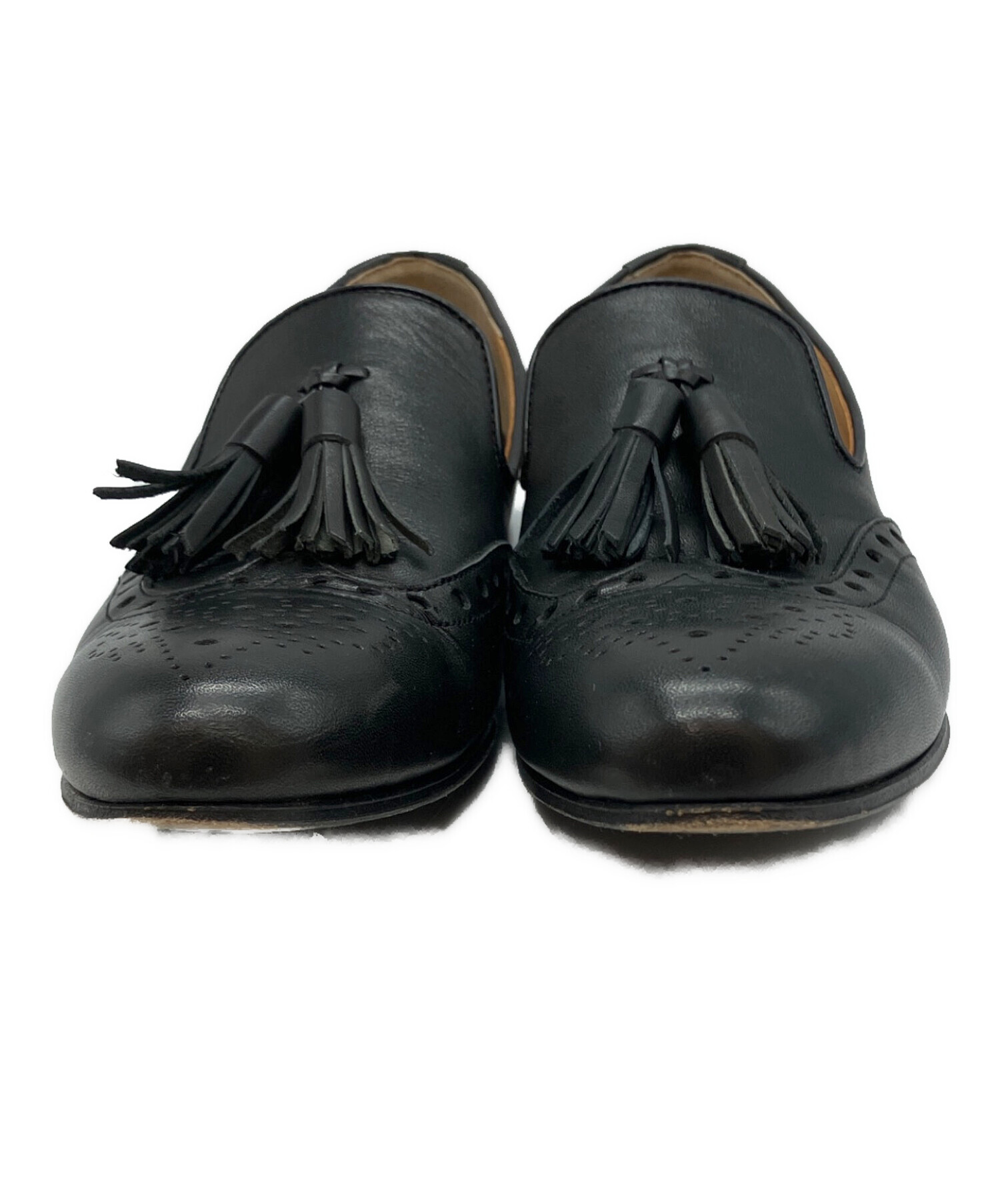 中古・古着通販】chausser (ショセ) ウィングタッセルローファー 