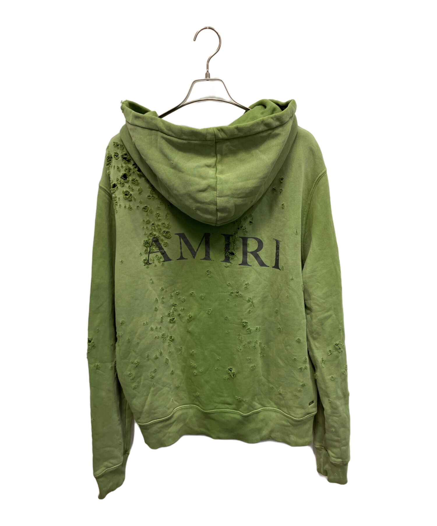 中古・古着通販】AMIRI (アミリ) MAロゴショットガンダメージ
