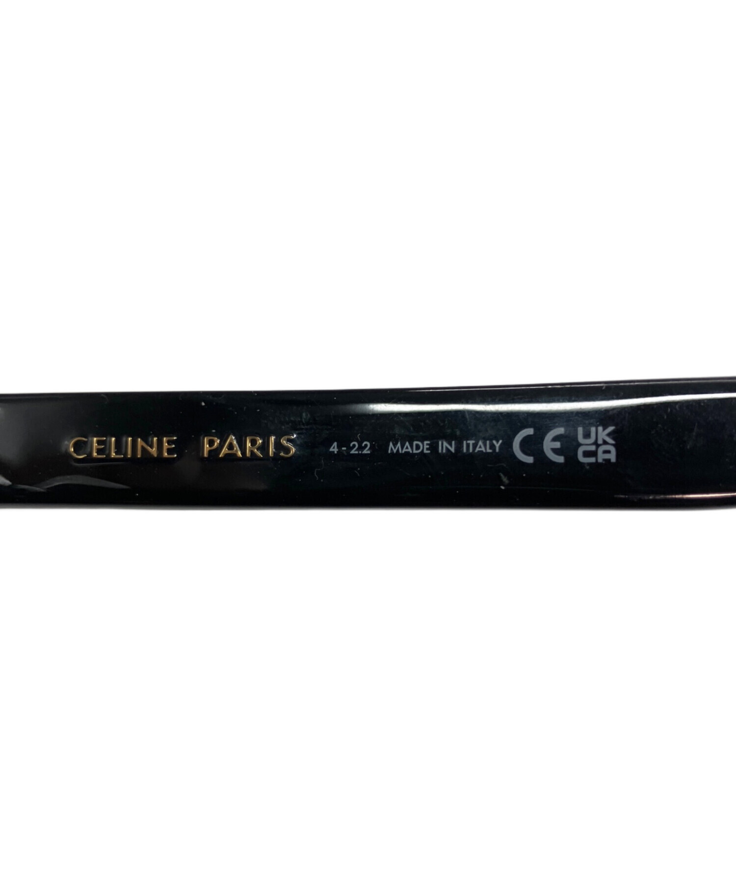 中古・古着通販】CELINE (セリーヌ) ブラックフレーム 41 サングラス