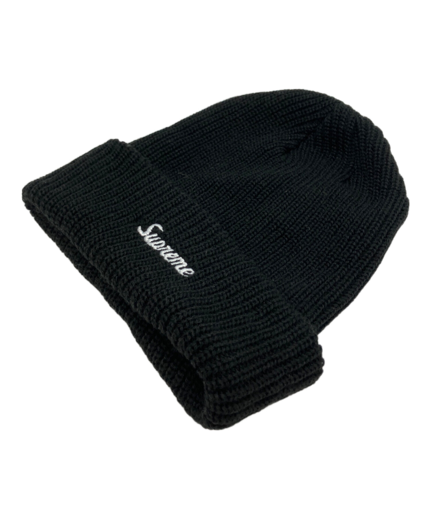 中古・古着通販】SUPREME (シュプリーム) ニット帽 ブラック｜ブランド 