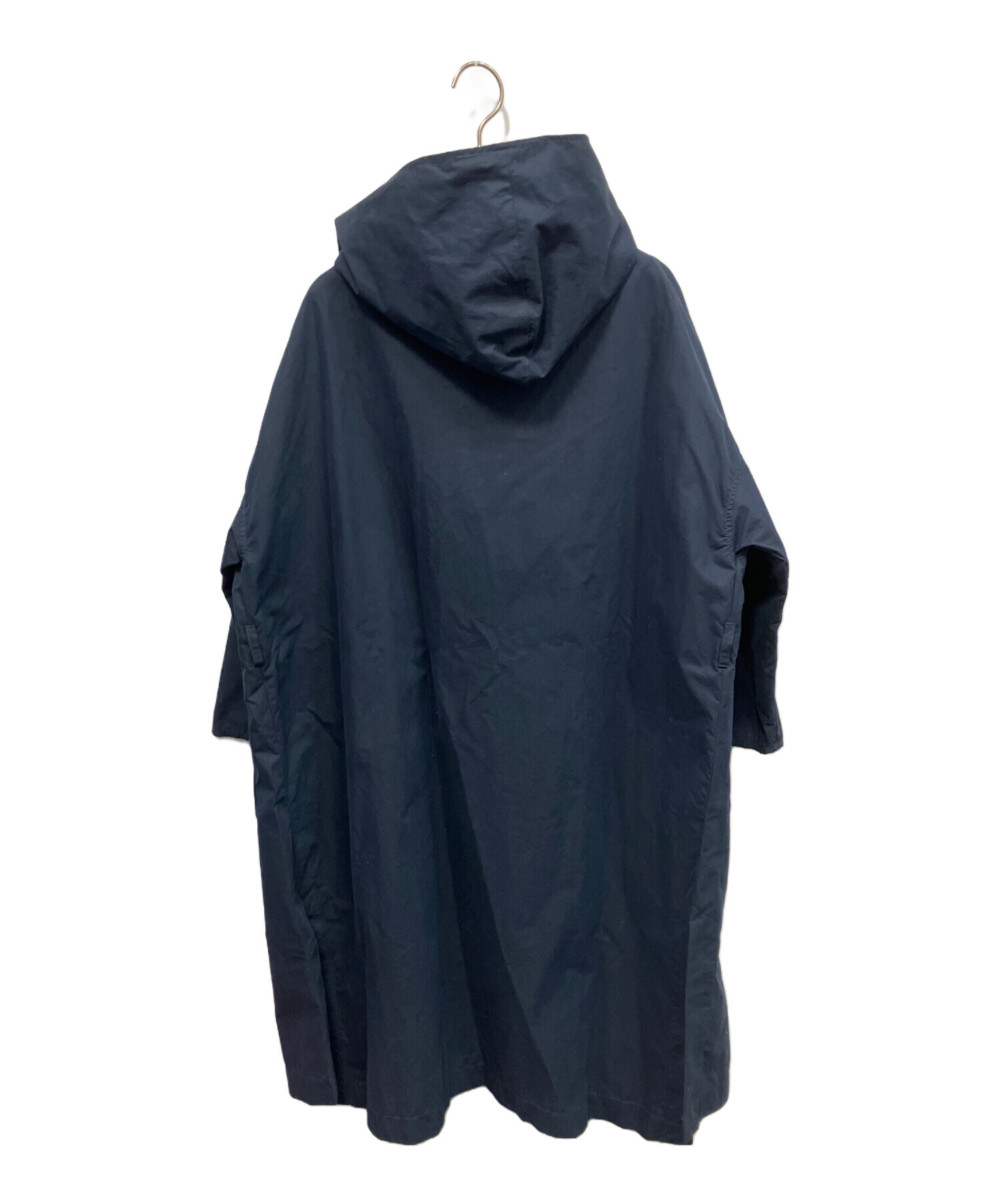 ビアズリー　フーデットウールピーコート ネイビー　フリーサイズ FIDELITY × BLUE BLUE 10BUTTON P-COAT PREORDER｜BLUE BLUE