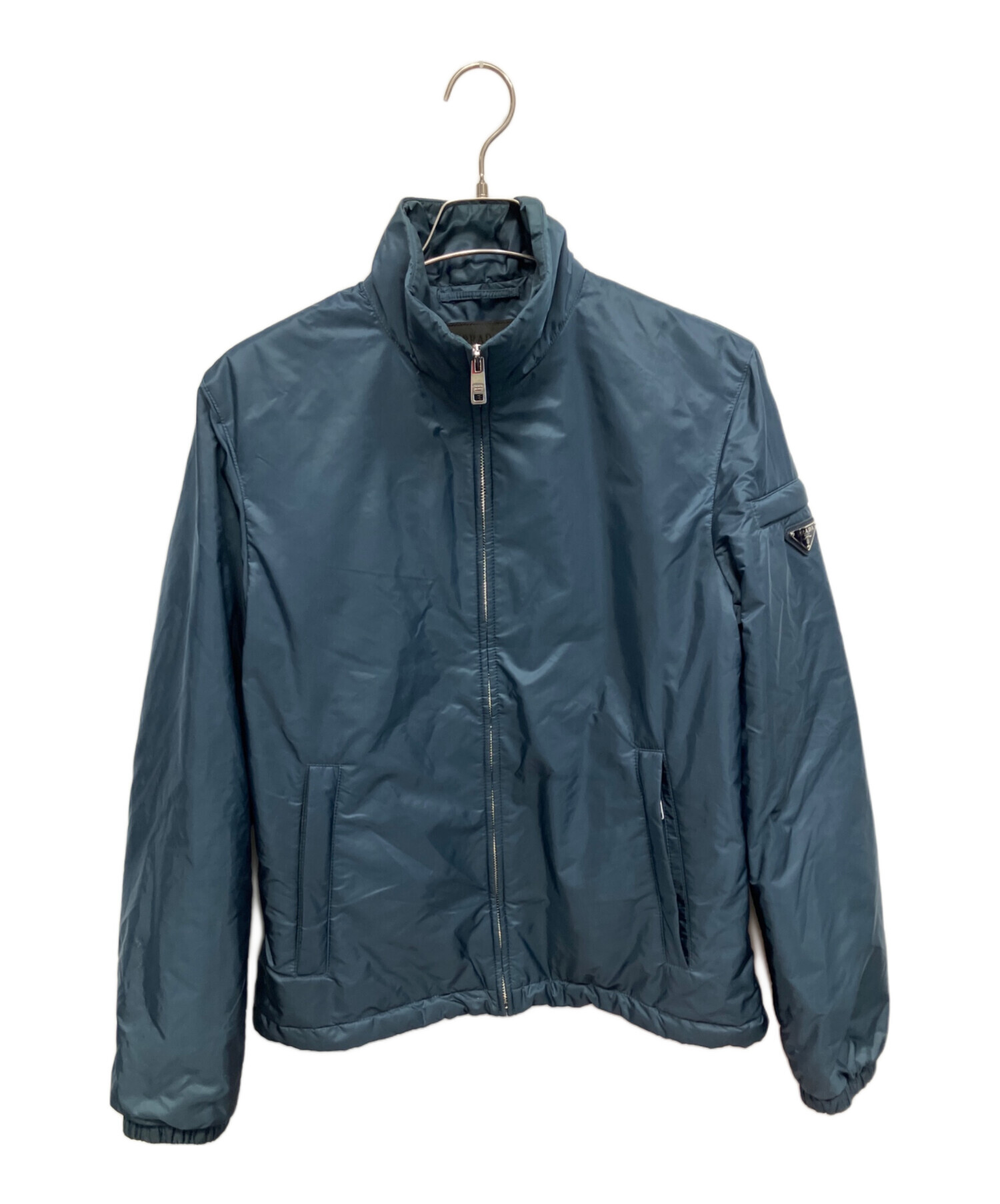 中古・古着通販】PRADA (プラダ) トライアングルプレートブルゾン