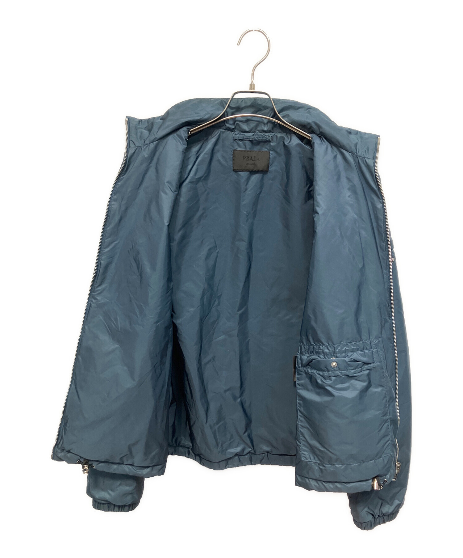 中古・古着通販】PRADA (プラダ) トライアングルプレートブルゾン