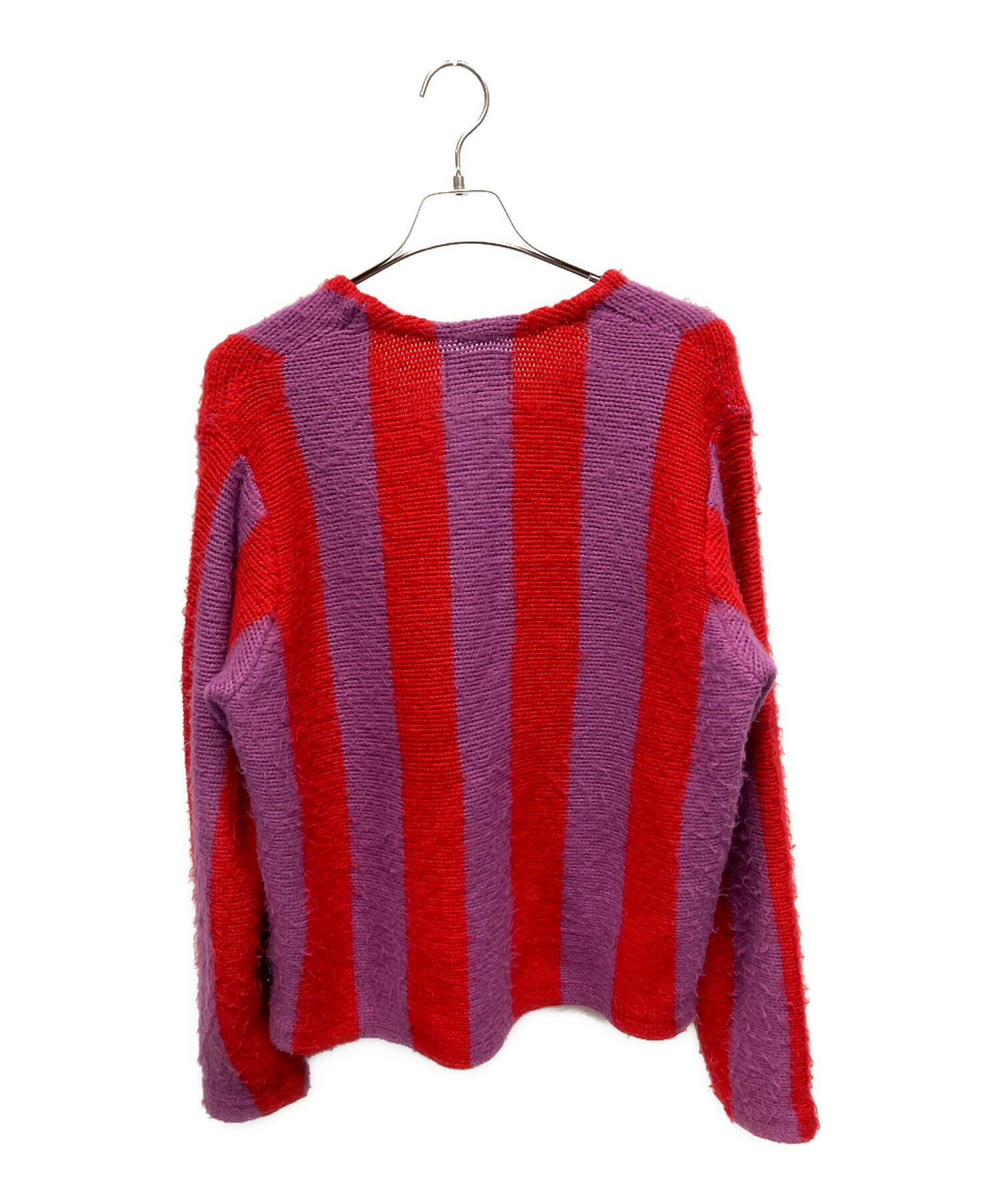 中古・古着通販】stussy (ステューシー) STRIPE BRUSHED 厚手 