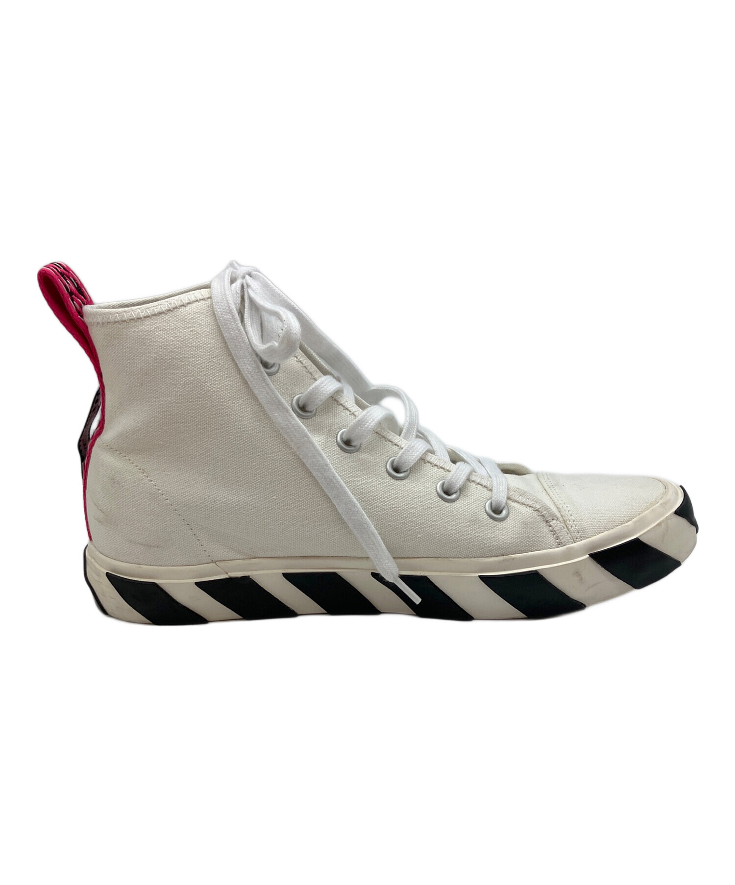 中古・古着通販】OFFWHITE (オフホワイト) キャンバススニーカー 