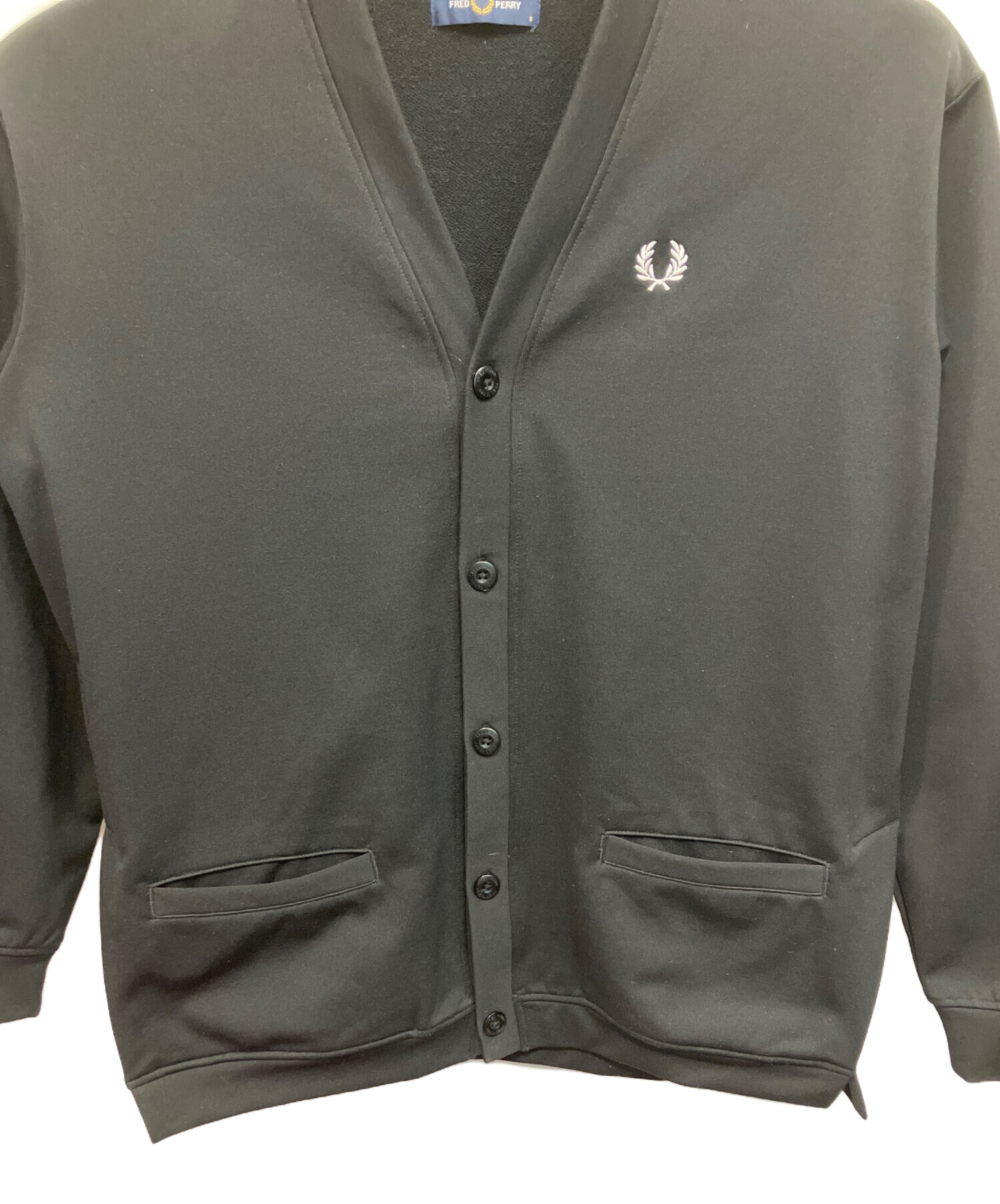 中古・古着通販】FRED PERRY (フレッドペリー) LOOPBACKCARDIGAN 厚手 