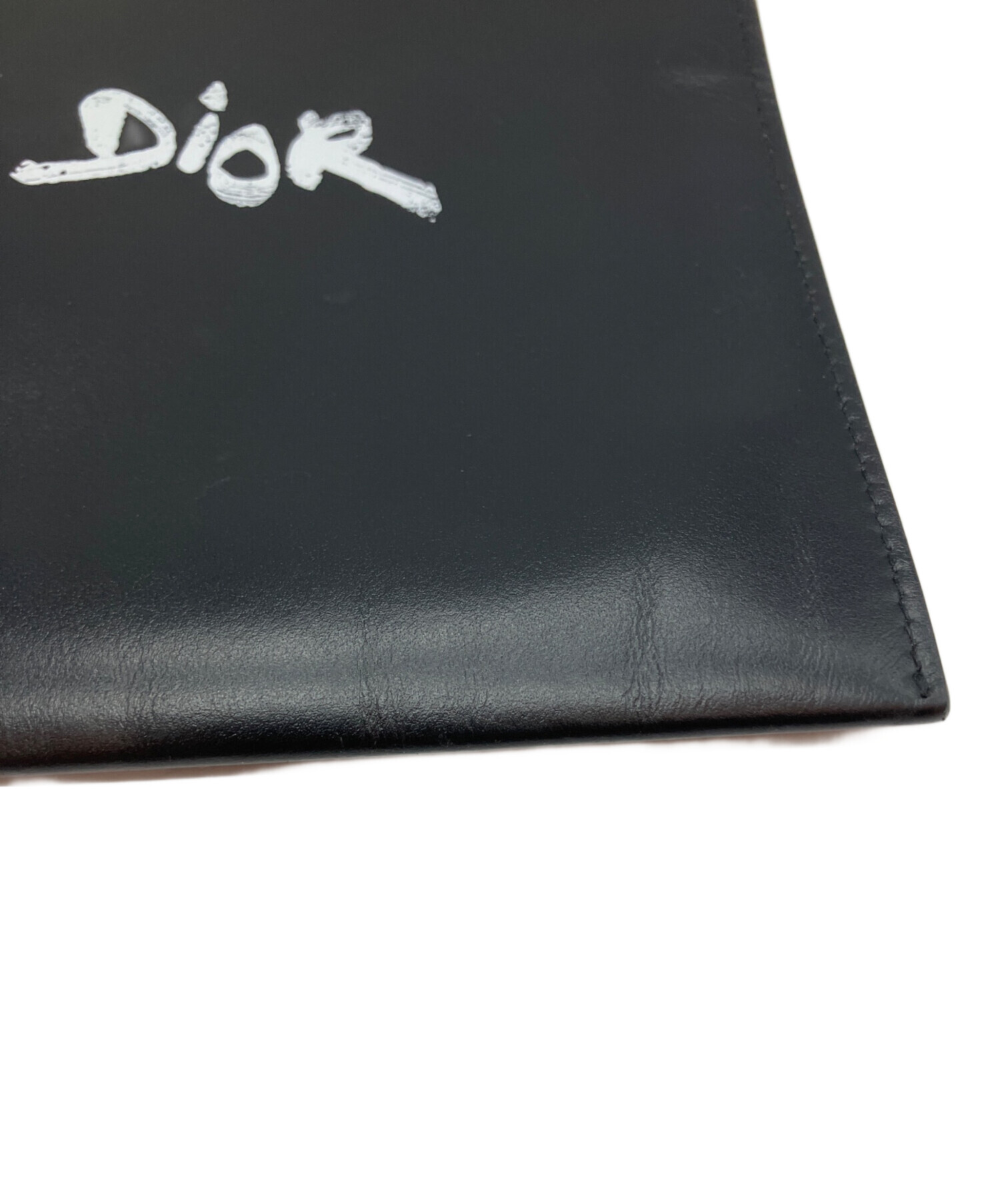 Christian Diorロゴプリントキャンバスクラッチバッグ　Ch2002 中古・古着通販】Christian Dior (クリスチャン ディオール