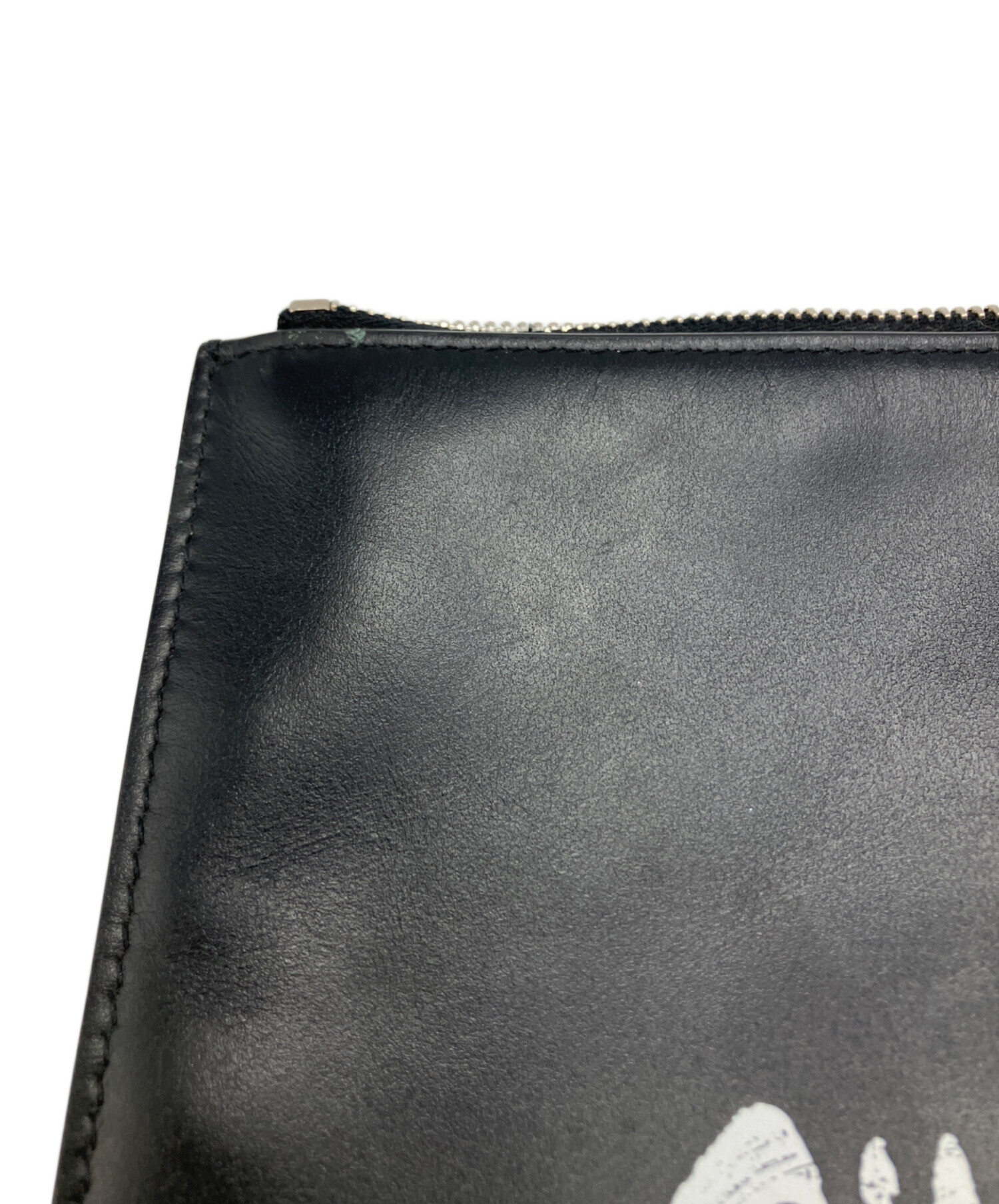 Christian Diorロゴプリントキャンバスクラッチバッグ　Ch2002 中古・古着通販】Christian Dior (クリスチャン ディオール