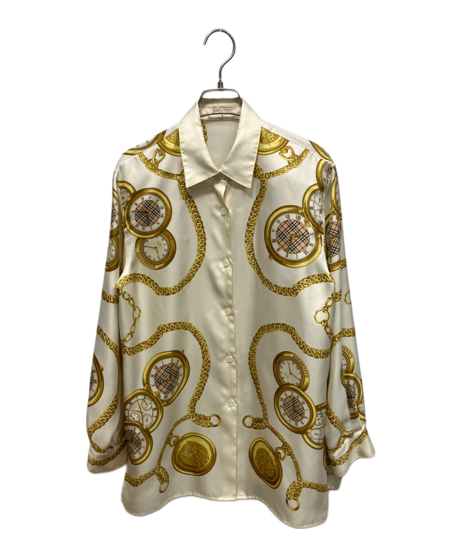 BURBERRY ポケットウォッチ柄 13号長袖シャツ 中古・古着通販】Burberry's (バーバリー) ポケットウォッチ柄 長袖
